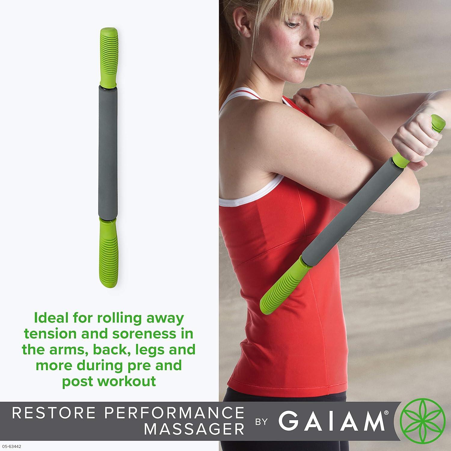 Rodillo de Masaje Gaiam Restore 49cm Espuma Acolchada