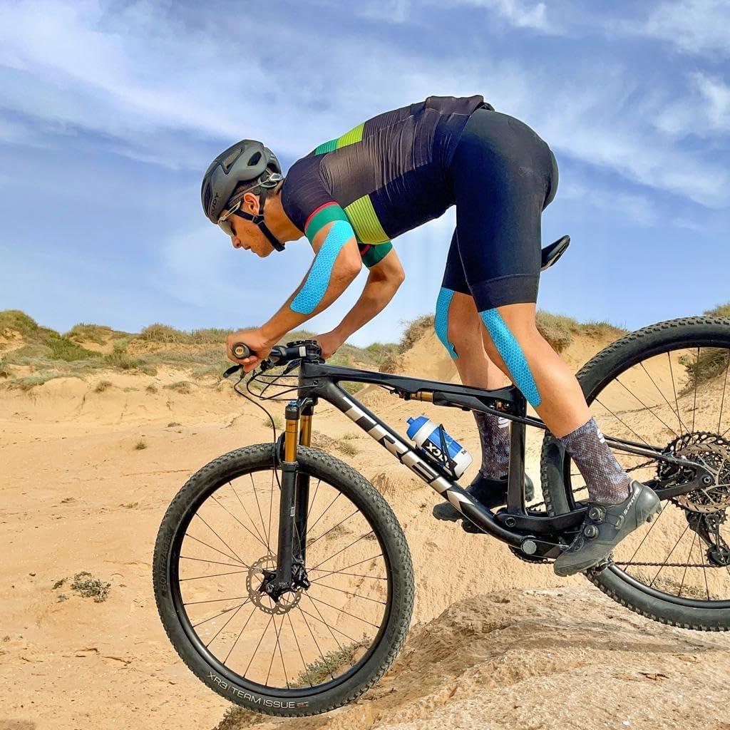 Cinta de Kinesiología FlexU Rosa - 60 tiras 5x25 cm