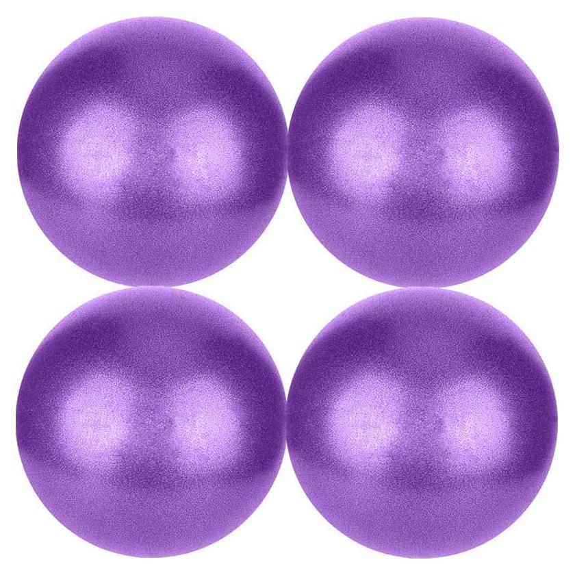 Pelota de Pilates Goonidy 22,86 cm Morada para Ejercicio