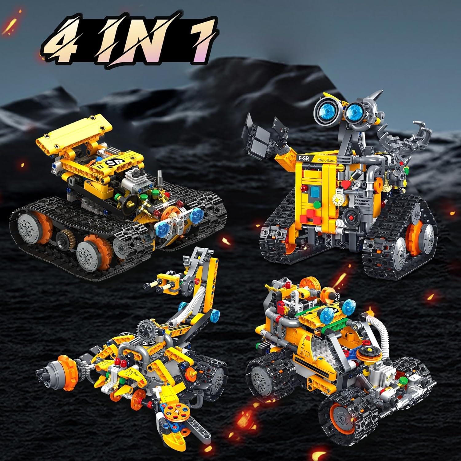 Kit de Construcción de Robots 4 en 1 SHANTOU - Juguete STEM