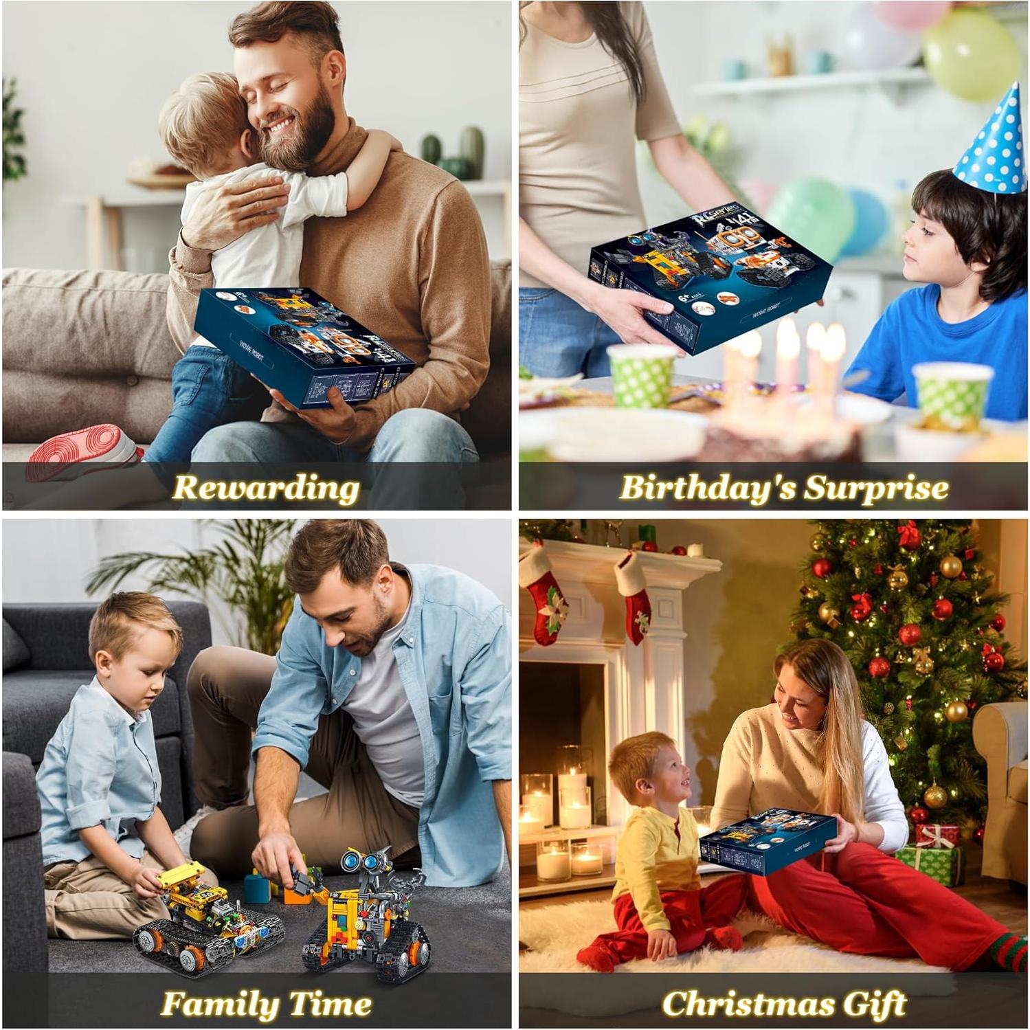 Kit de Construcción de Robots 4 en 1 SHANTOU - Juguete STEM