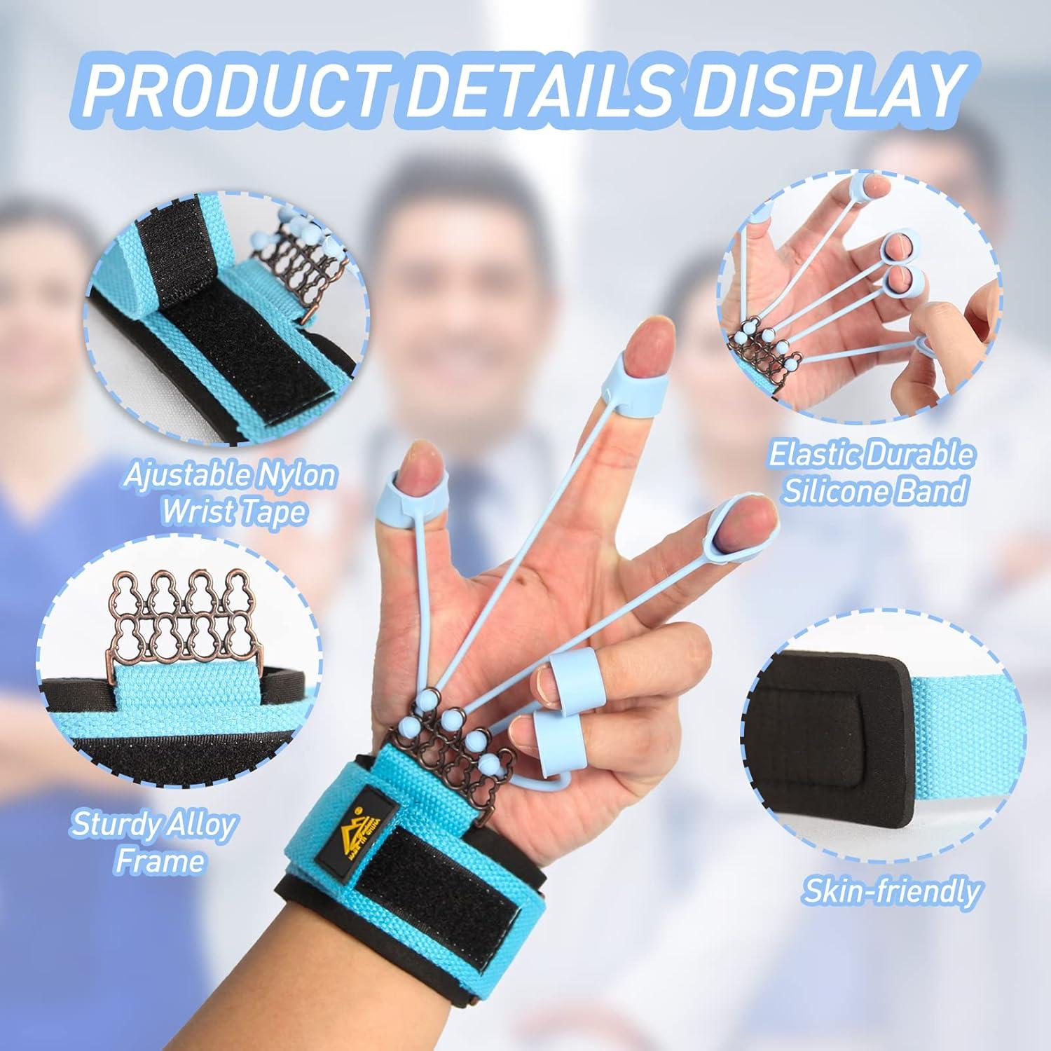 Ejercitador de Dedos Ootku con 3 Niveles de Resistencia