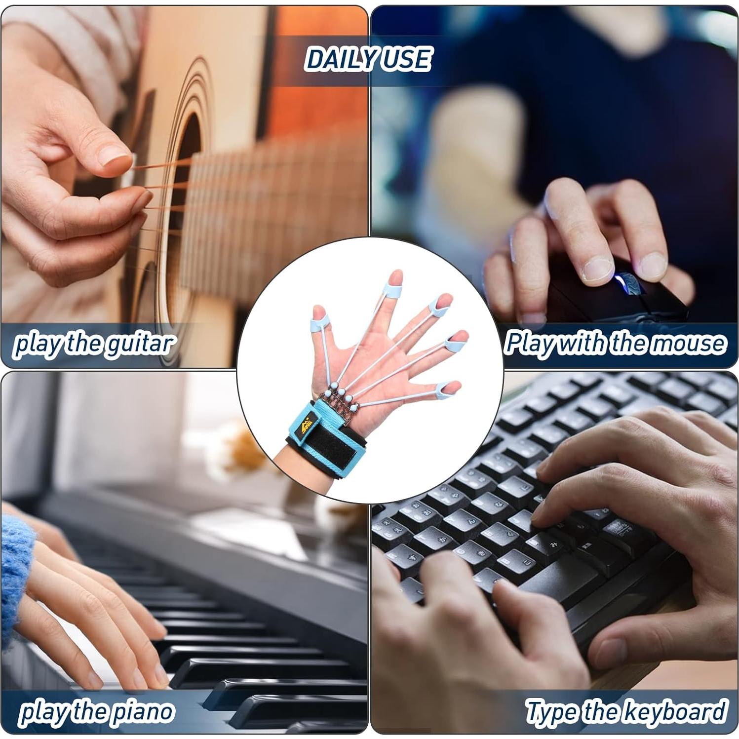 Ejercitador de Dedos Ootku con 3 Niveles de Resistencia