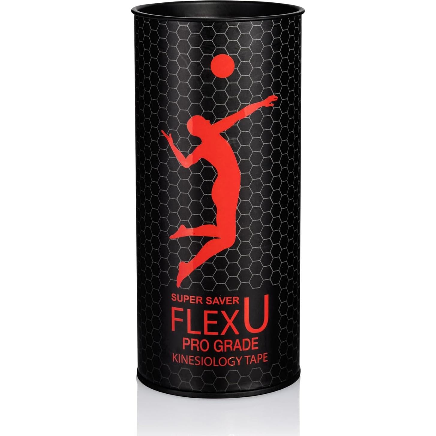 Cinta de Kinesiología FlexU Rosa - 40 Tiras Pre-Cortadas