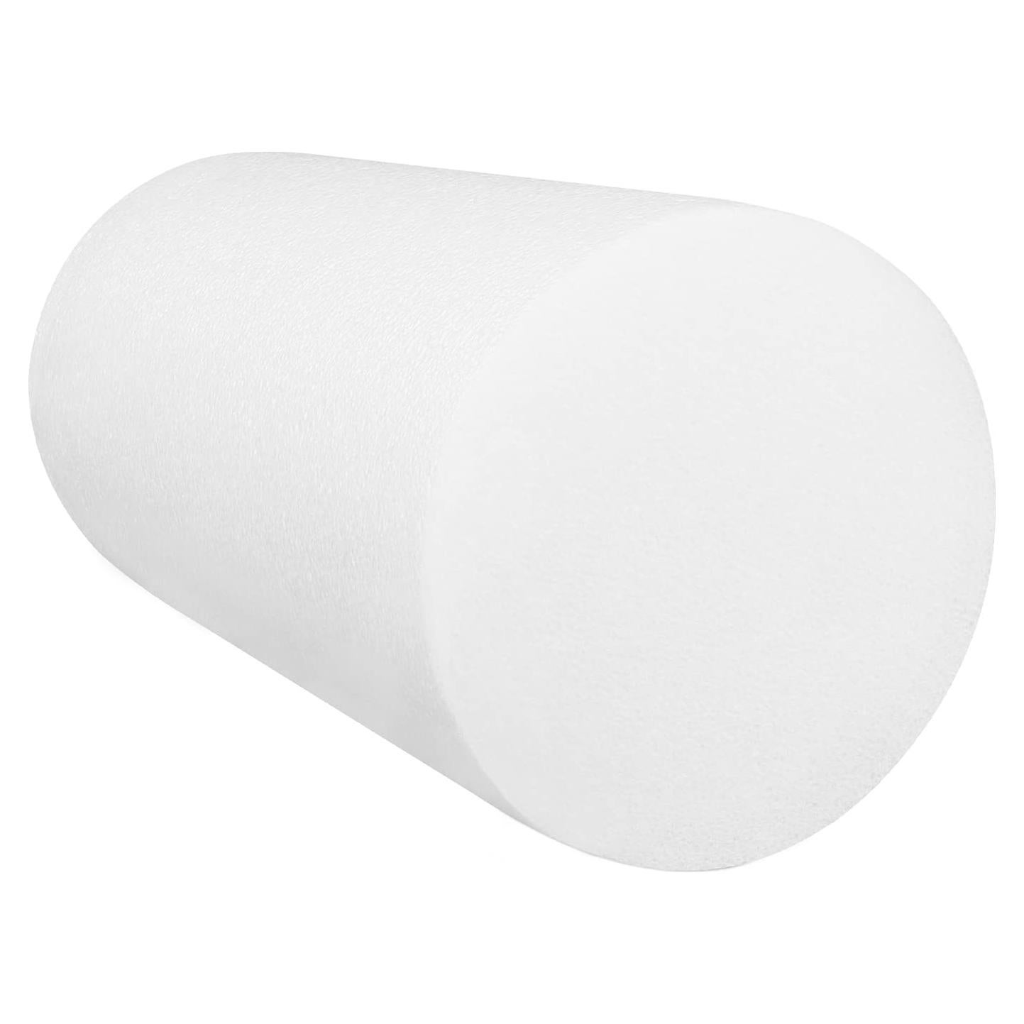 Rodillo de Espuma PE Blanca CanDo 15x30 cm para Ejercicio