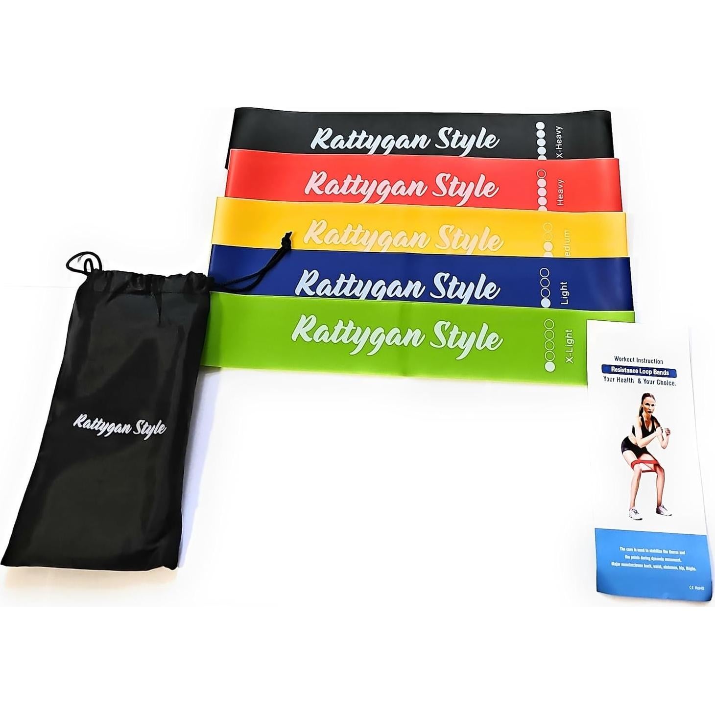 Juego de Bandas de Resistencia Rattygan Style 5 Niveles