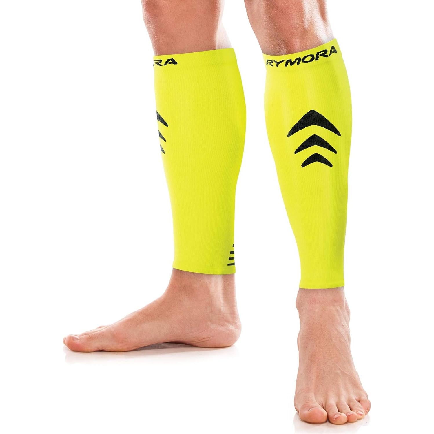 Manguitos de Compresión Rymora para Pantorrillas Unisex - Alivio Dolor 20-30 mmHg