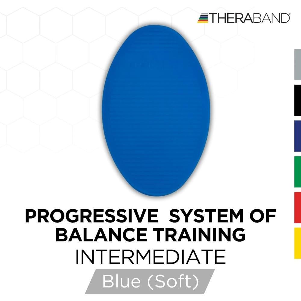 Almohadilla de Equilibrio THERABAND Azul Intermedio 40,6x22,9cm
