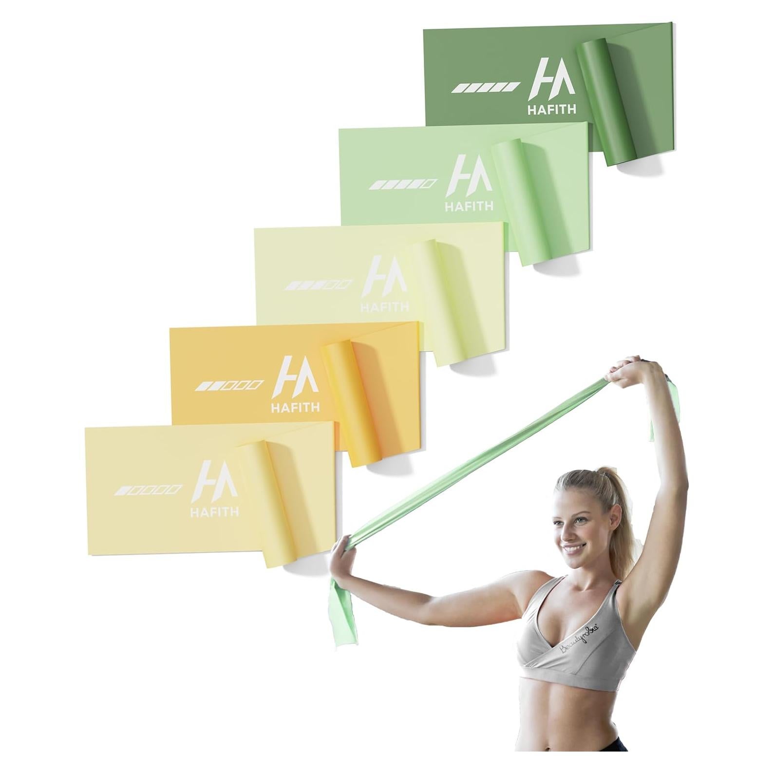 Juego de Bandas de Resistencia HAFITH Amarillo Vigor