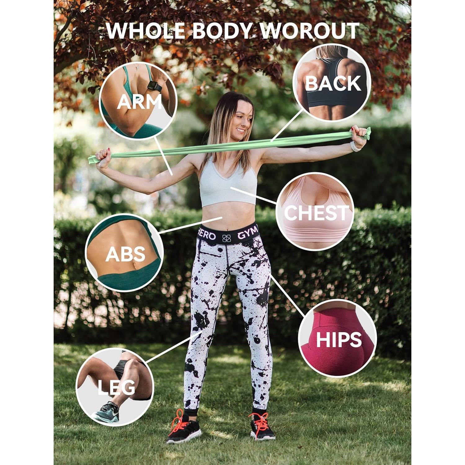 Juego de Bandas de Resistencia HAFITH Amarillo Vigor