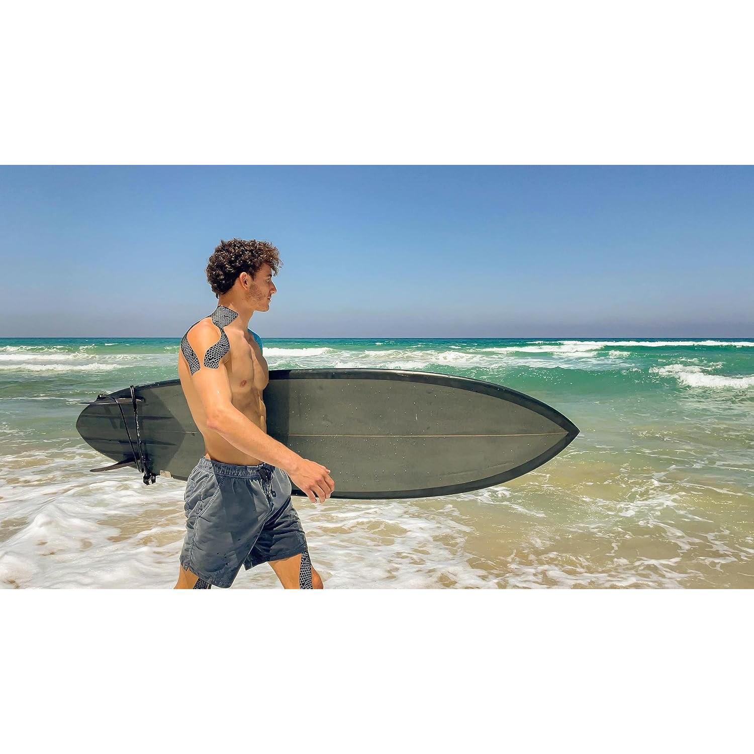 Cinta de Kinesiología FlexU 35m Hipoalergénica Rosa