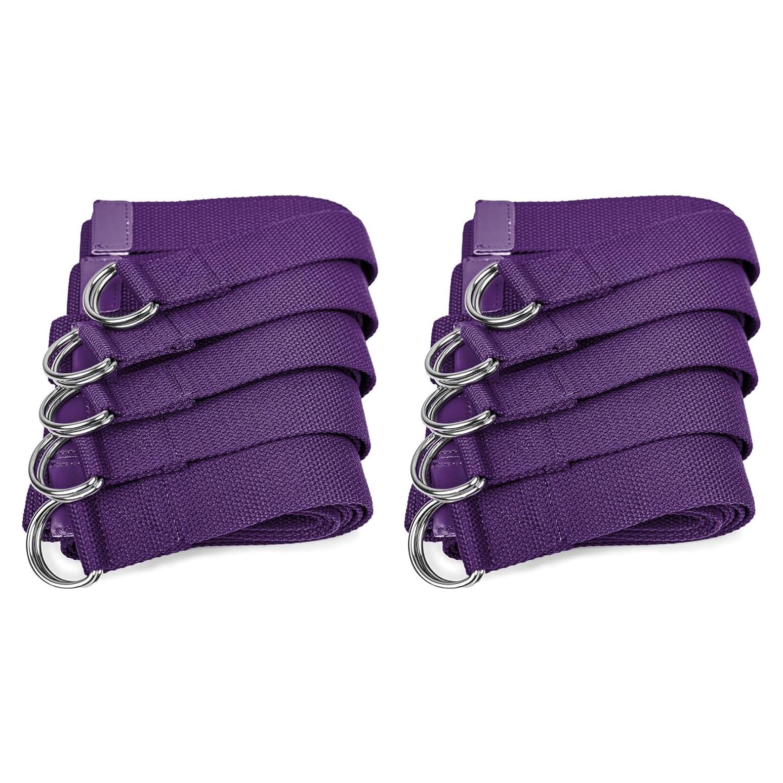 Correa de Yoga Sunshine Yoga 10-Pack 243,84 cm Púrpura