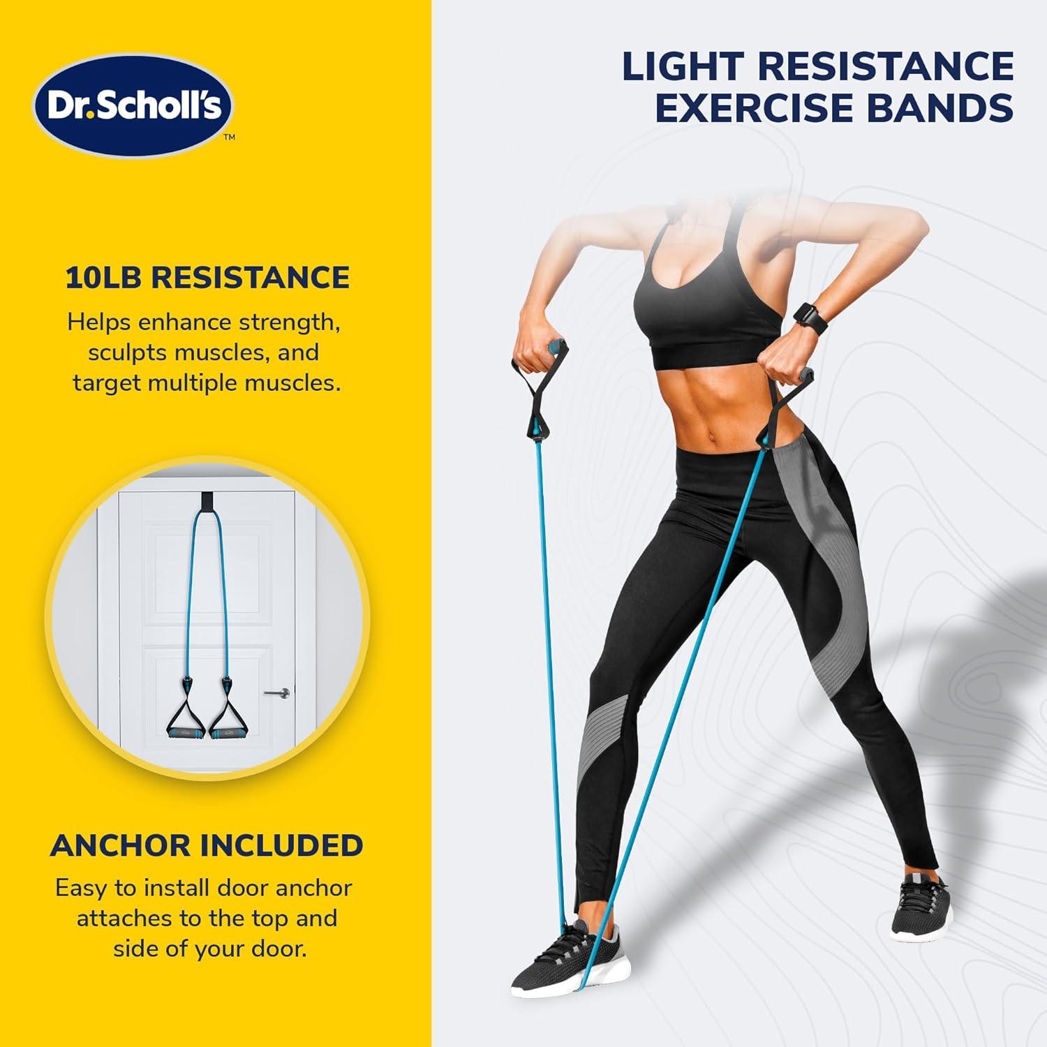 Banda de Resistencia Dr. Scholl's 4,54 kg con Anclaje