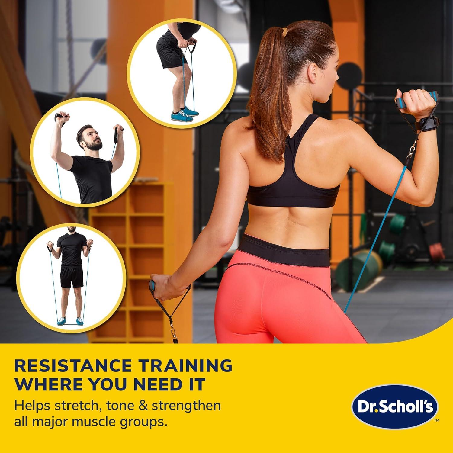 Banda de Resistencia Dr. Scholl's 4,54 kg con Anclaje