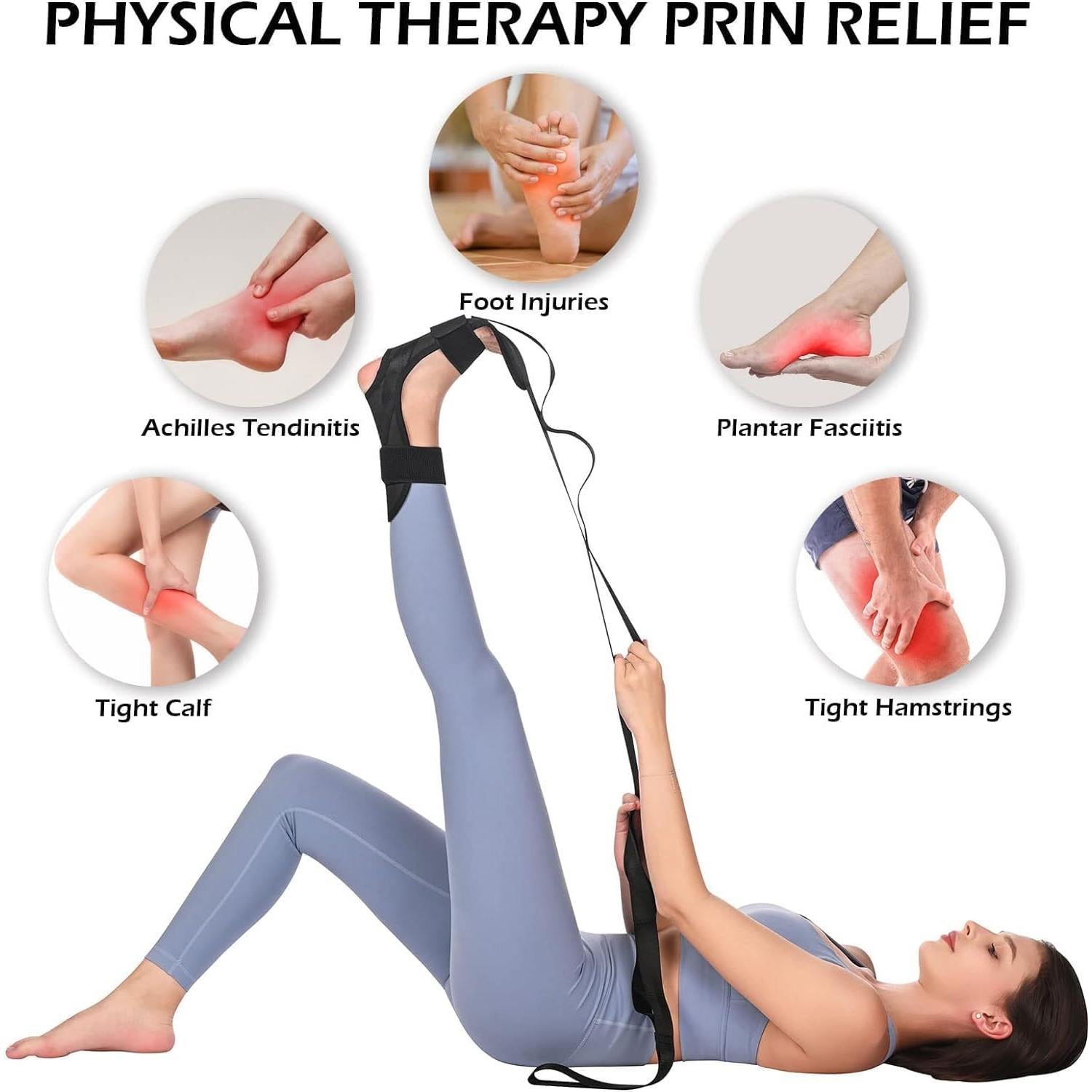 Estirador de Pantorrilla Shaz para Fascitis Plantar - Negro