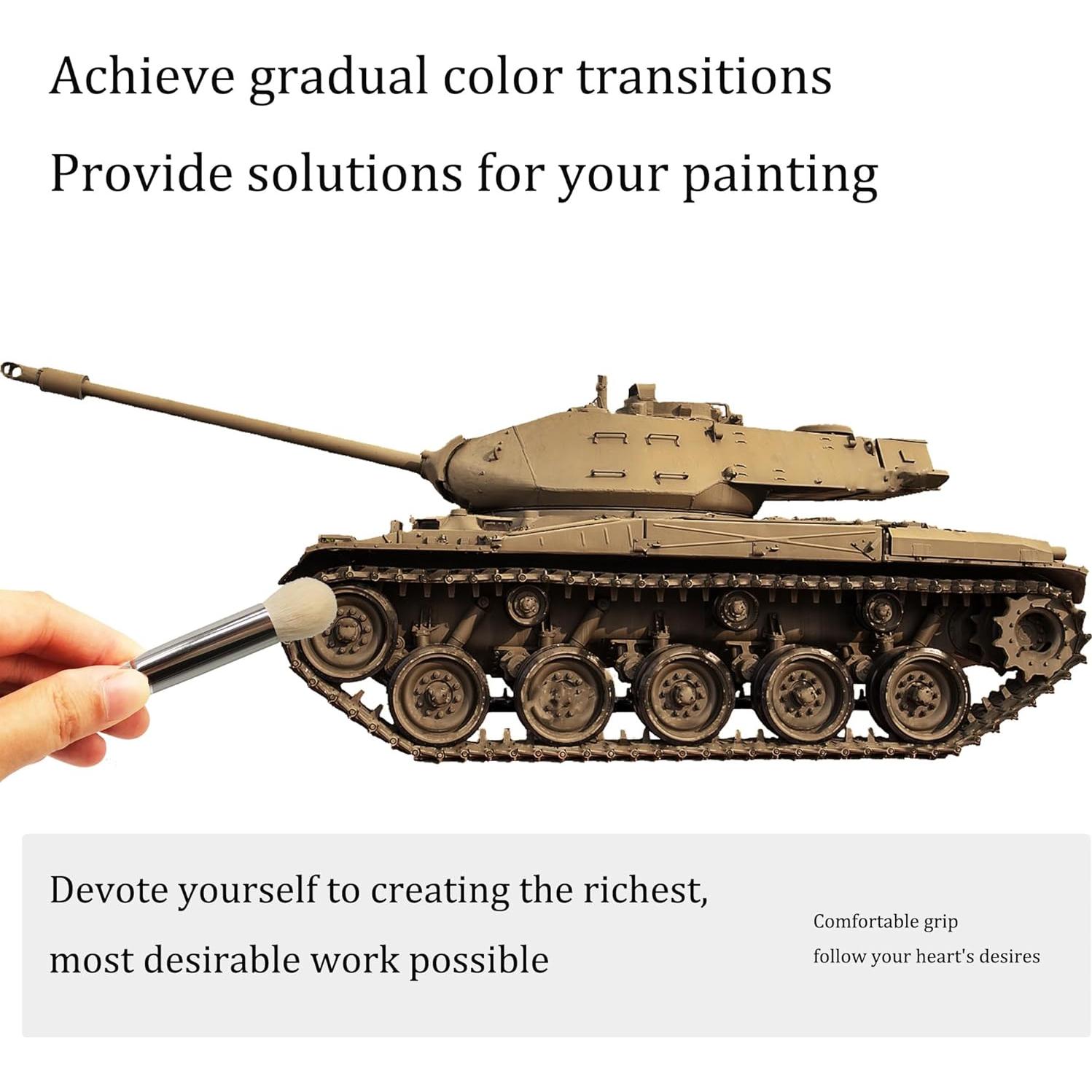 Juego de Pinceles Sdanart 10 PCS para Pintura Detallada