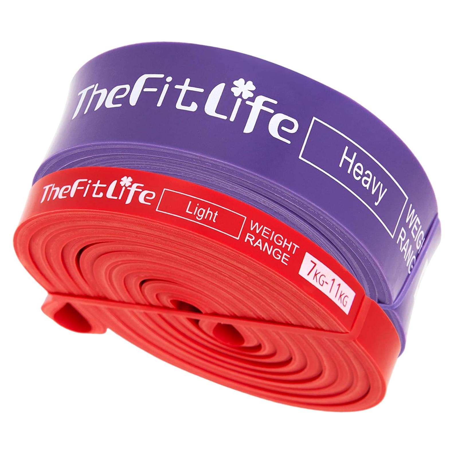 Bandas de Asistencia para Dominadas TheFitLife - 4 Niveles