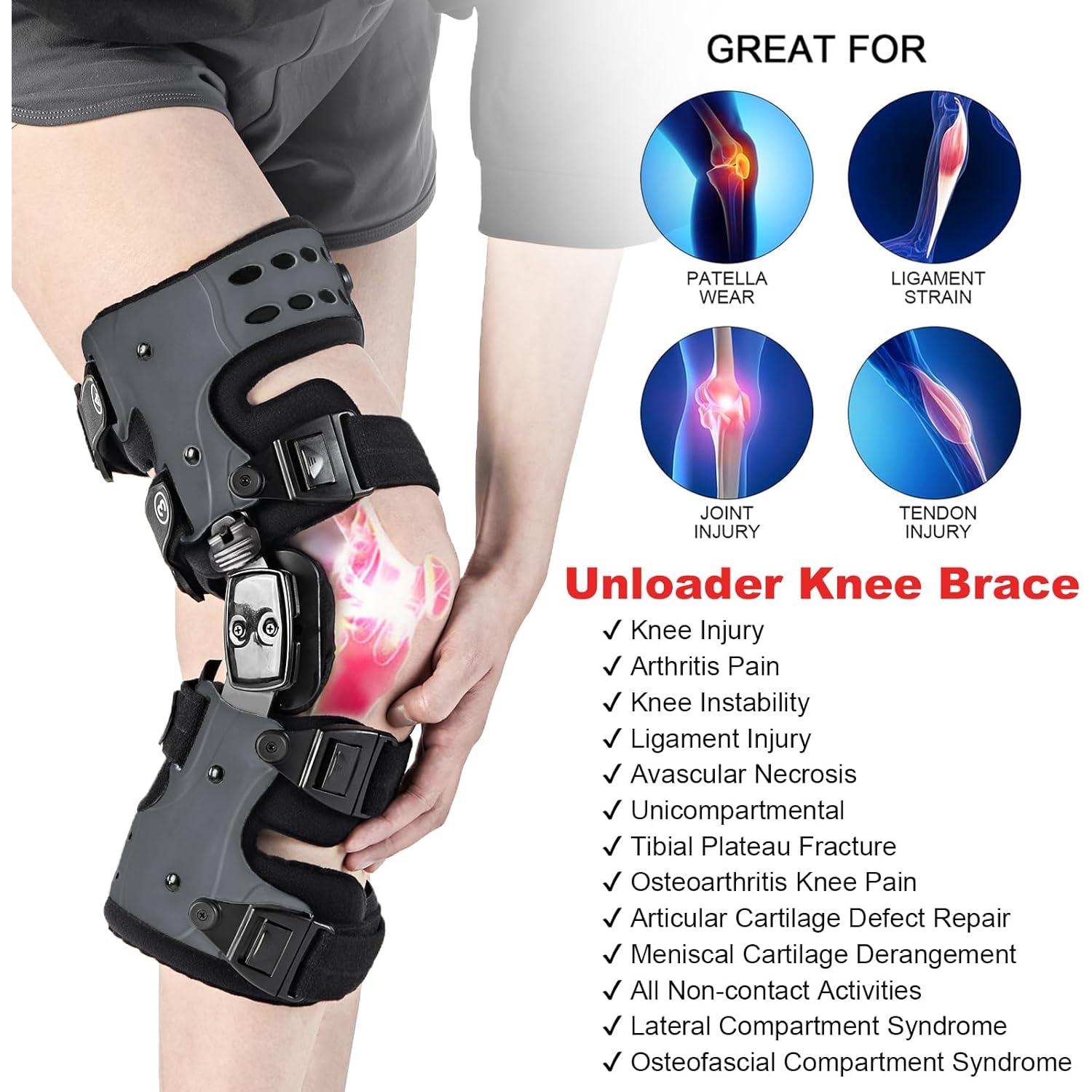 Rodillera Descompresora OA EZWORK para Alivio de Dolor Rodilla