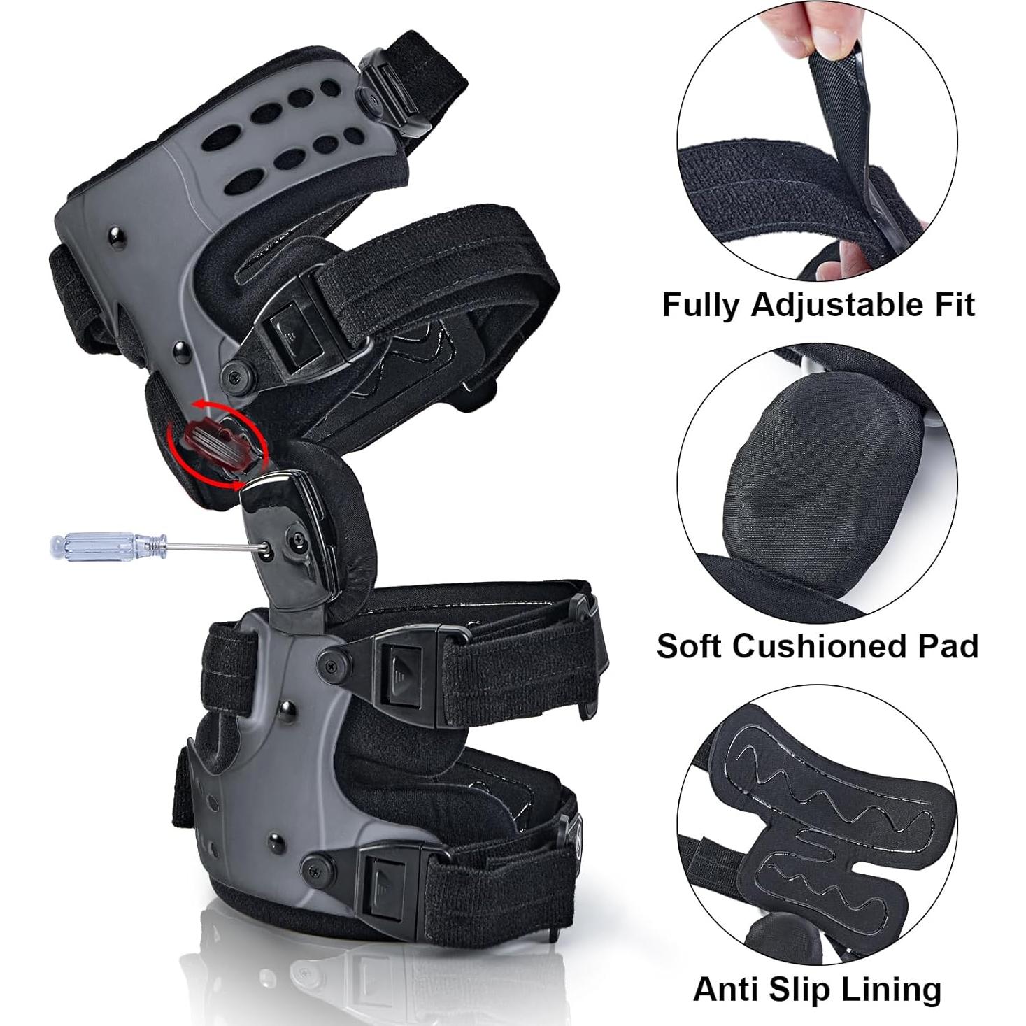 Rodillera Descompresora OA EZWORK para Alivio de Dolor Rodilla