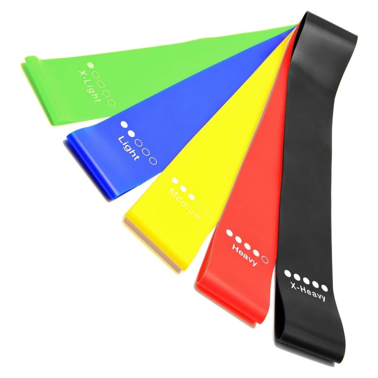 Bandas de Ejercicio de Resistencia Goliton 5 Niveles 30,48 cm