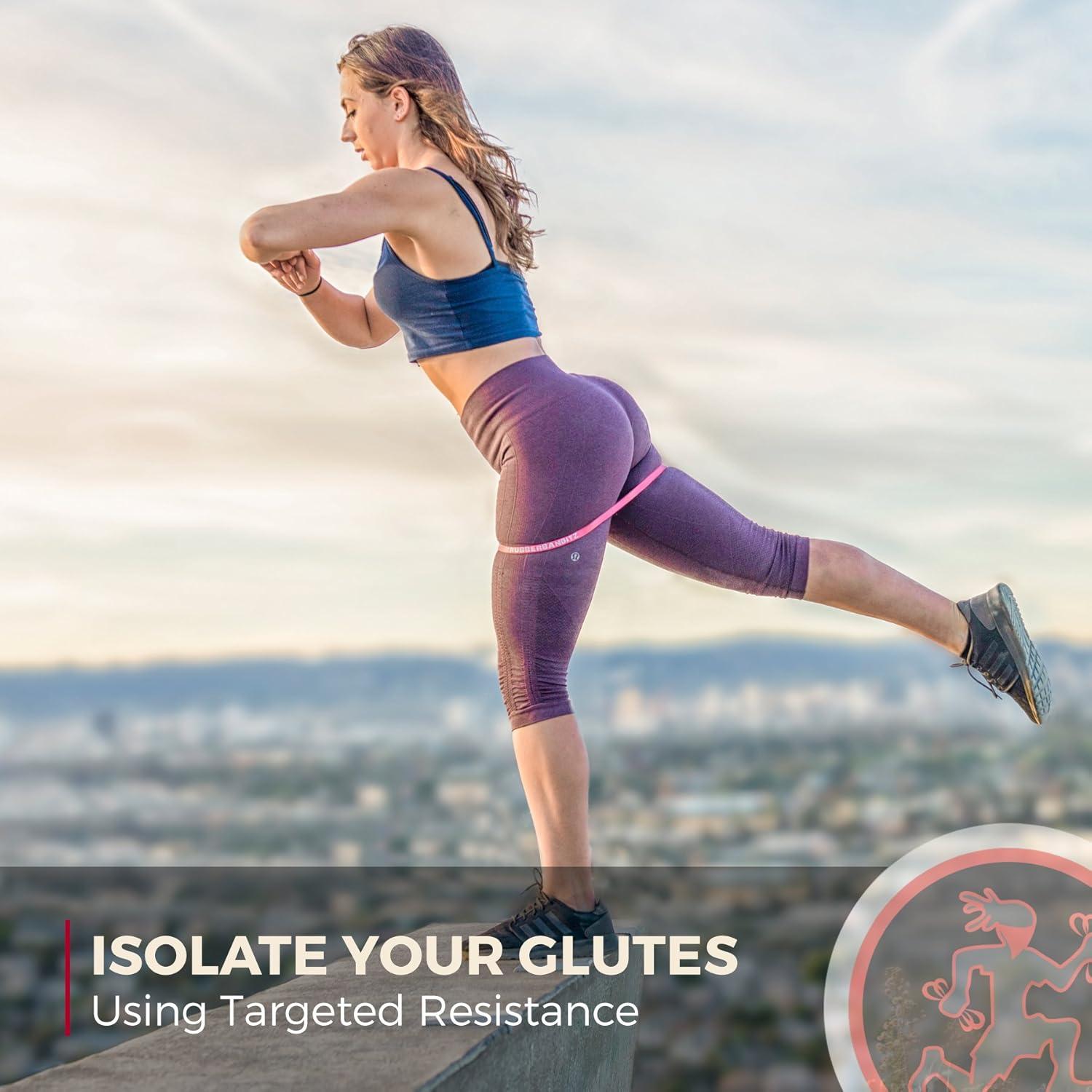 Bandas de Resistencia Rubberbanditz 5-100 lbs para Glúteos