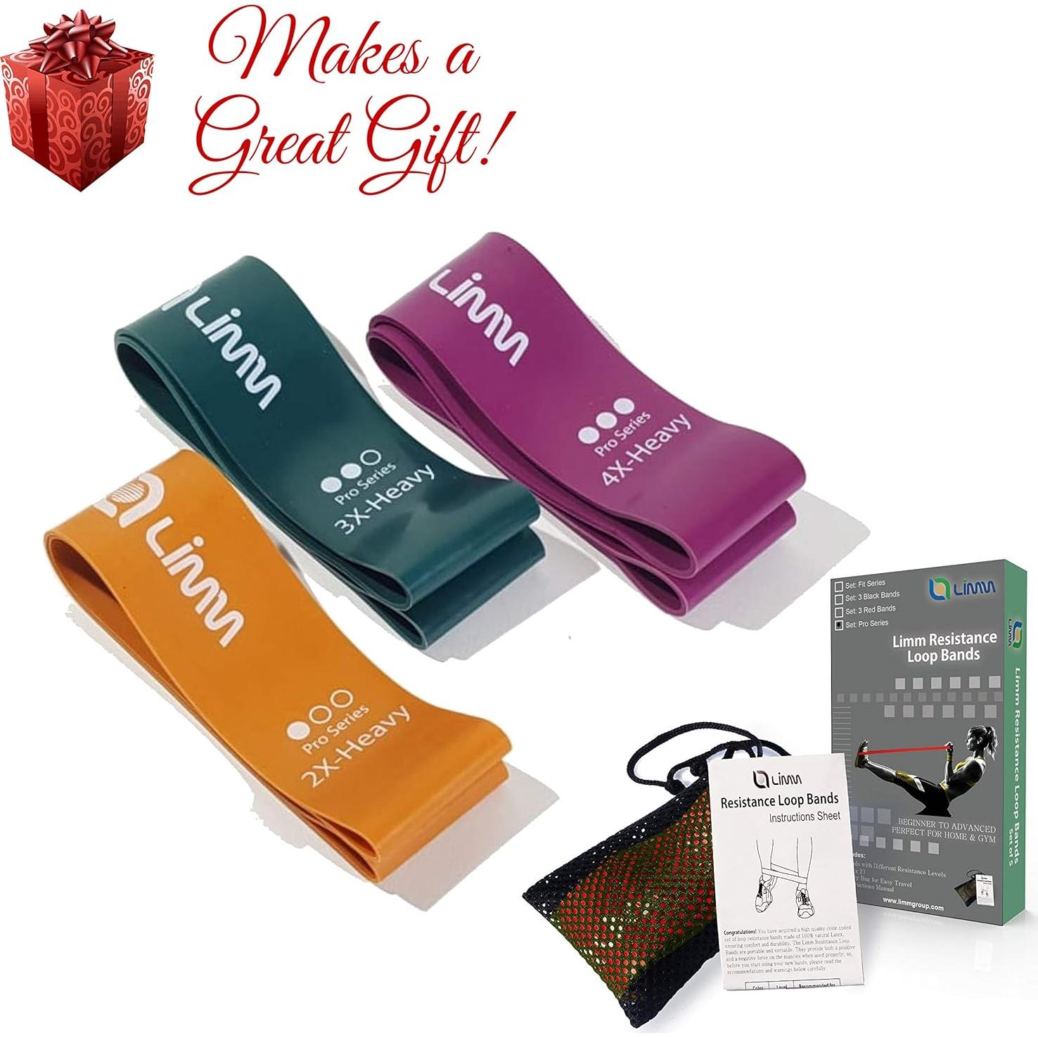 Bandas de Resistencia Limm Pro 3 Unidades 35-80 lbs