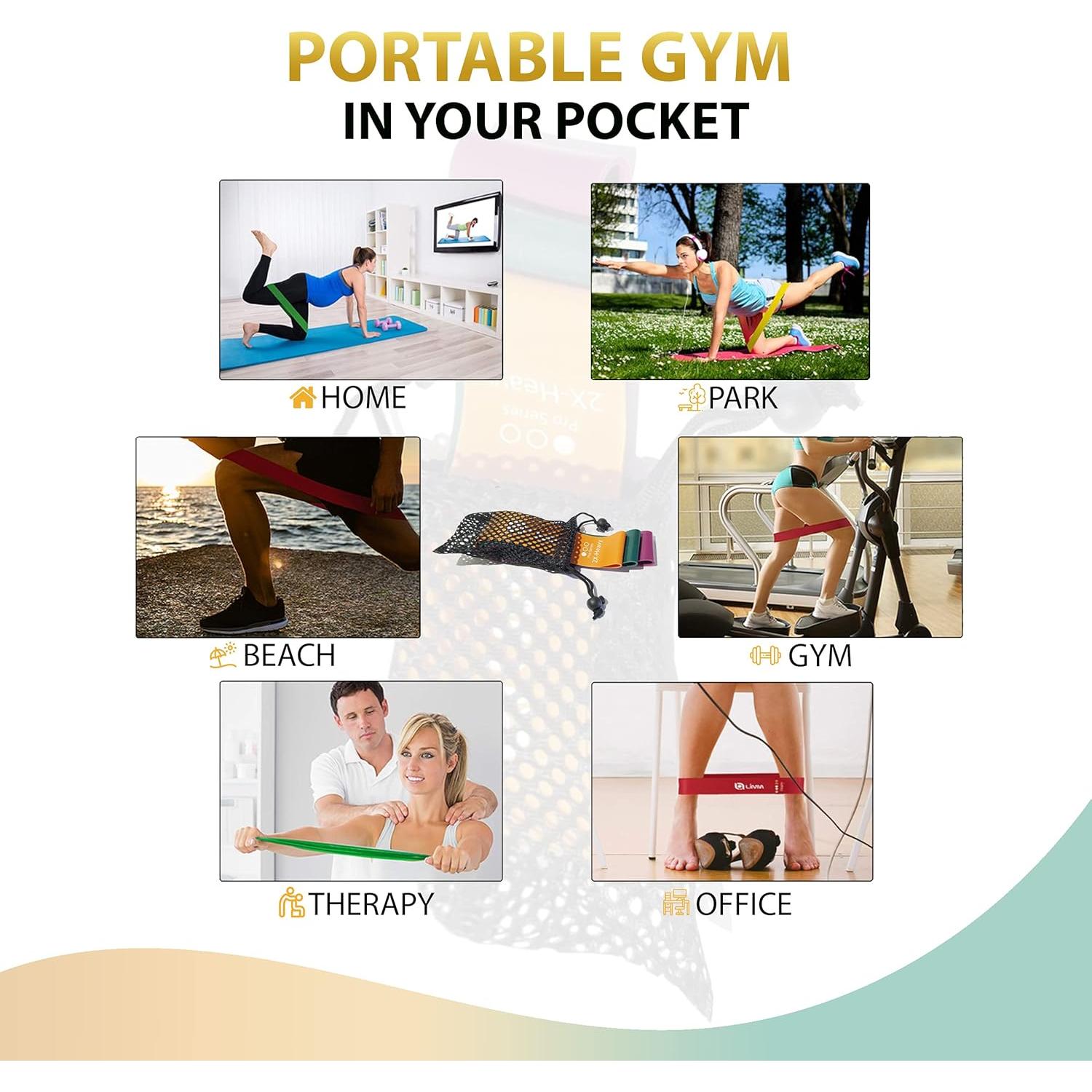 Bandas de Resistencia Limm Pro 3 Unidades 35-80 lbs