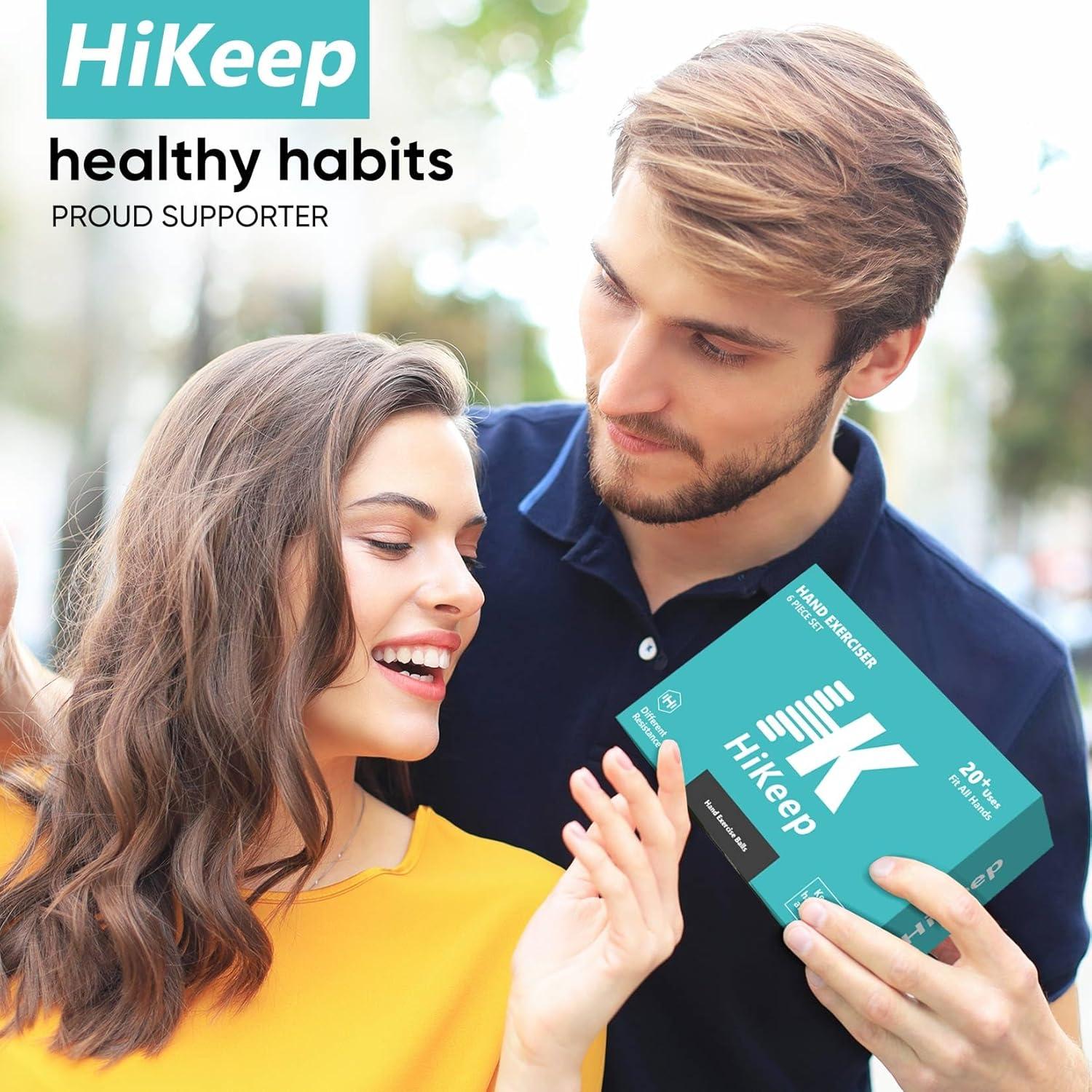 Pelotas Antiestrés HiKeep - Paquete de 6, Resistencia Media