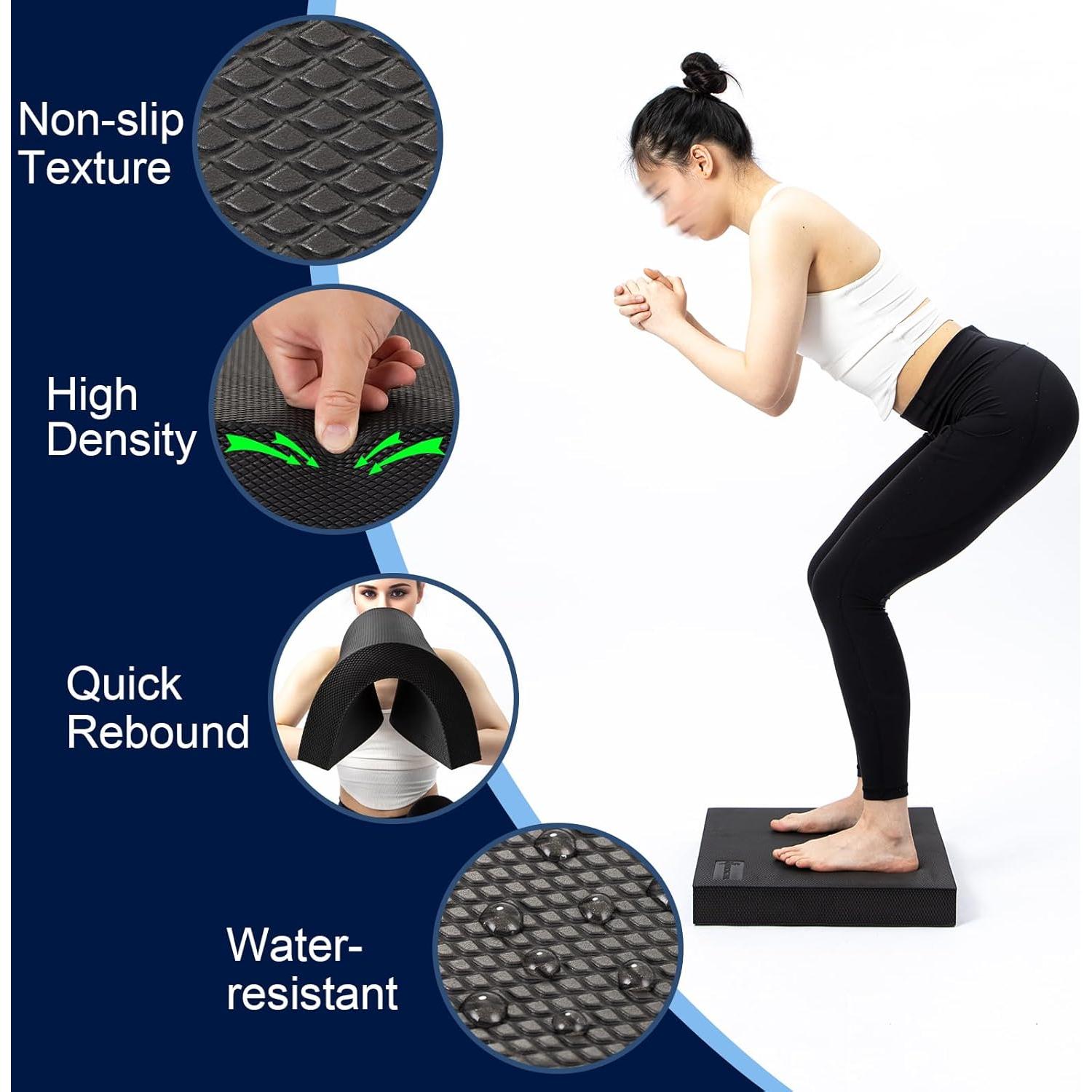 Almohadilla de Equilibrio StrongTek TPE Extra Ancha 2 Pzas