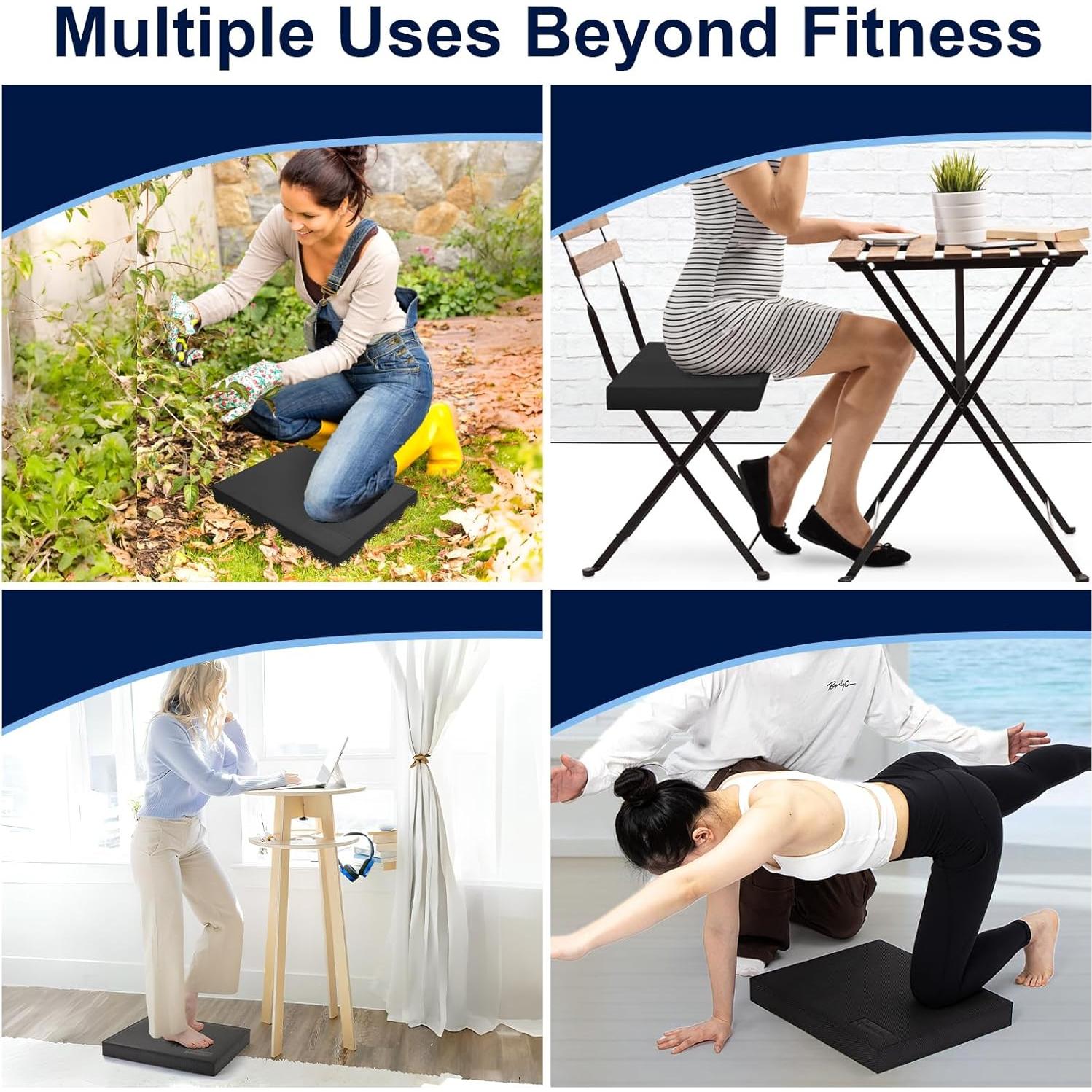 Almohadilla de Equilibrio StrongTek TPE Extra Ancha 2 Pzas