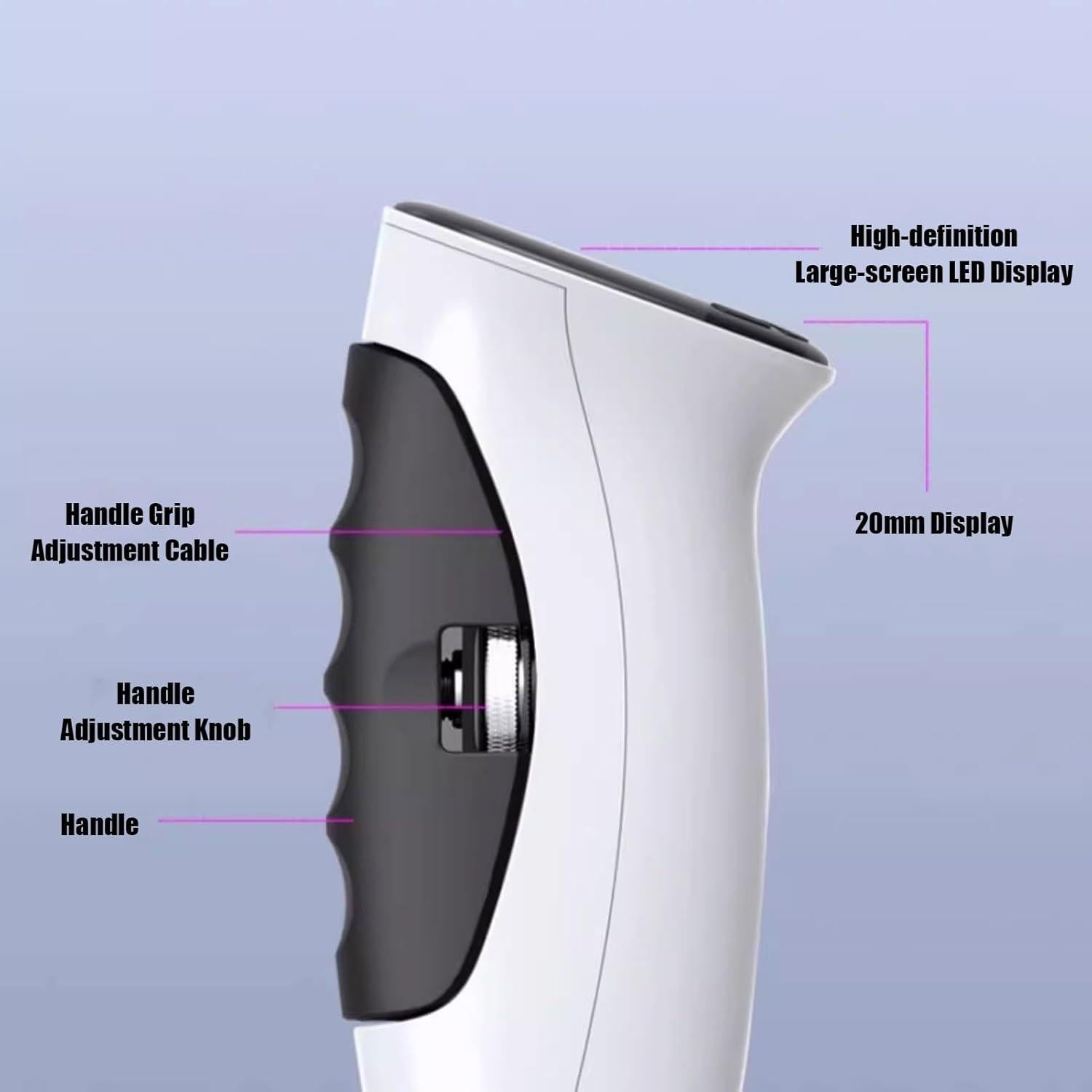Dinamómetro de Fuerza de Agarre Eléctrico Brrnoo LED