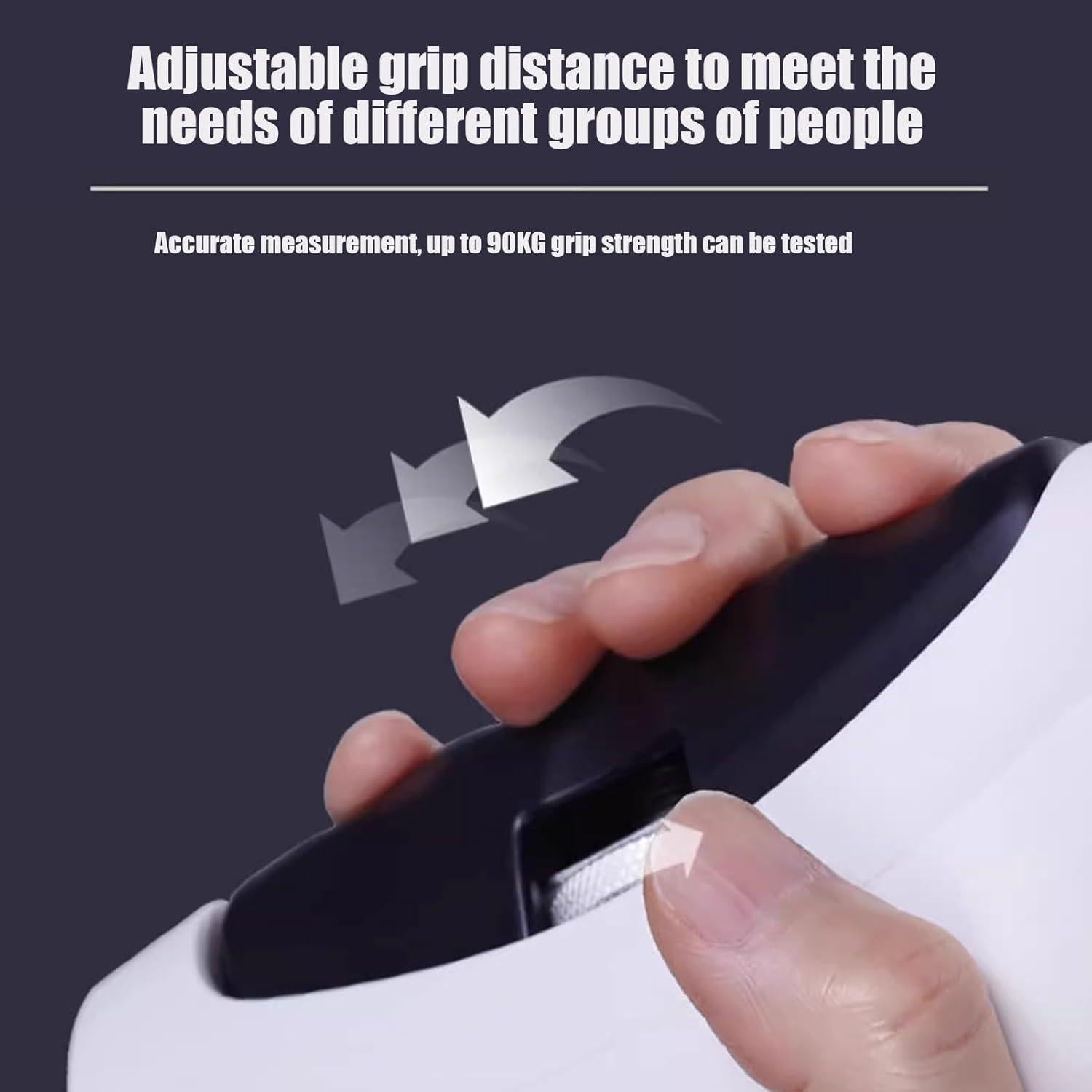 Dinamómetro de Fuerza de Agarre Eléctrico Brrnoo LED