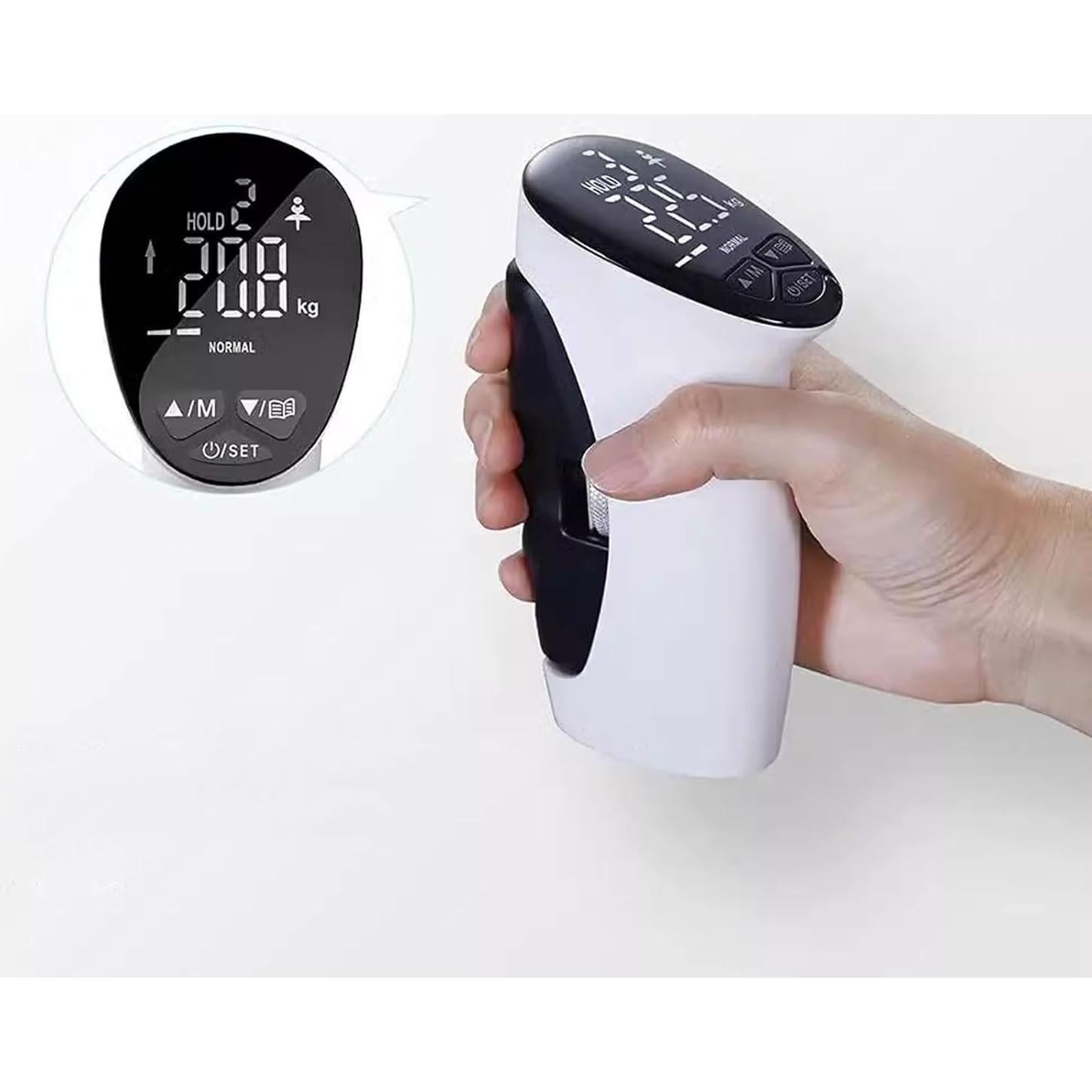 Dinamómetro de Fuerza de Agarre Eléctrico Brrnoo LED