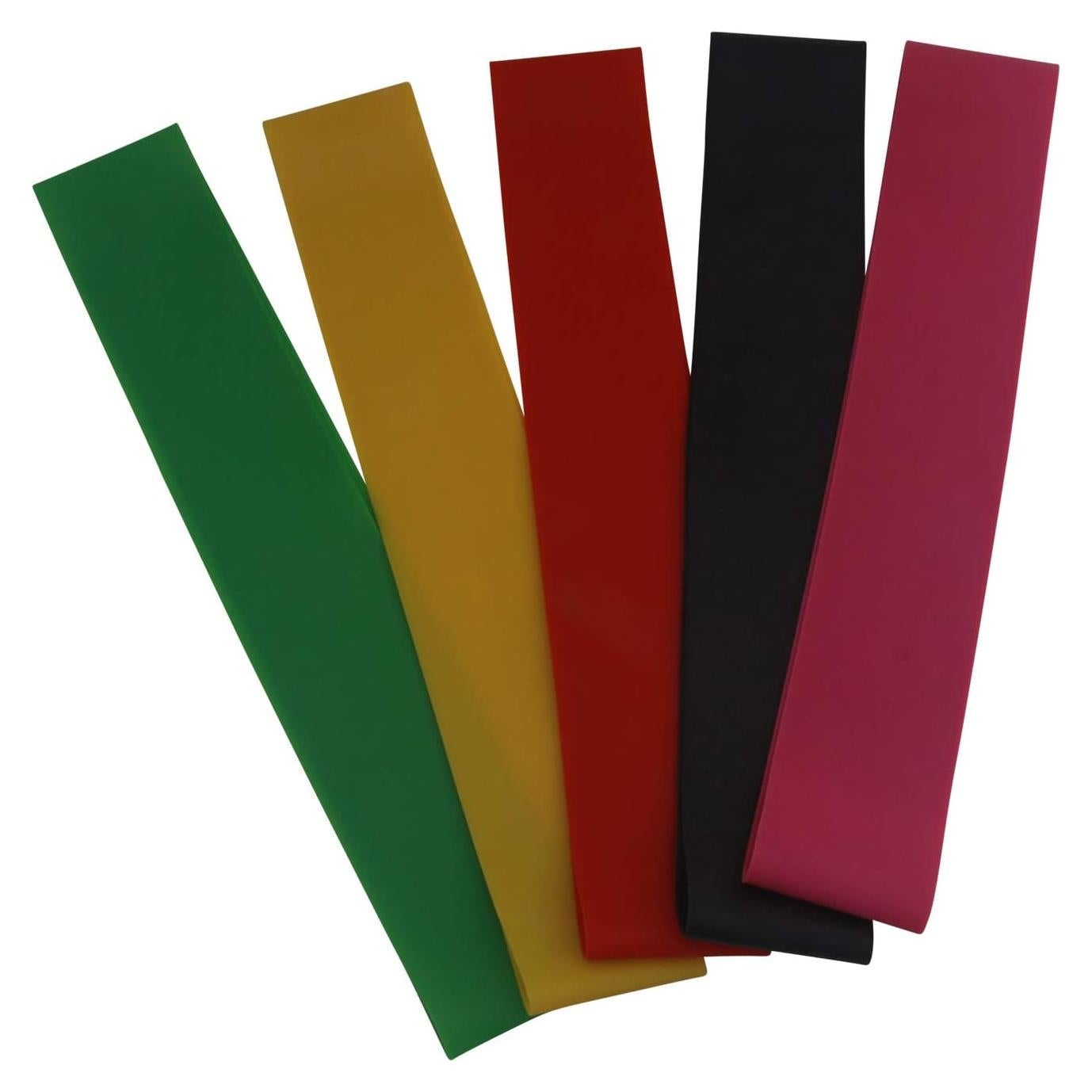 Conjunto 5 Bandas Elásticas Fitness First Resistencia