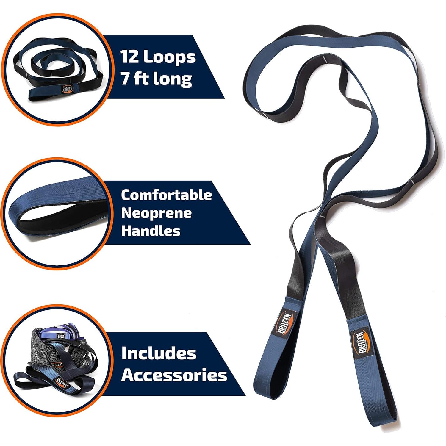 Correa de Estiramiento Brazyn 220 cm Nylon 12 Lazos