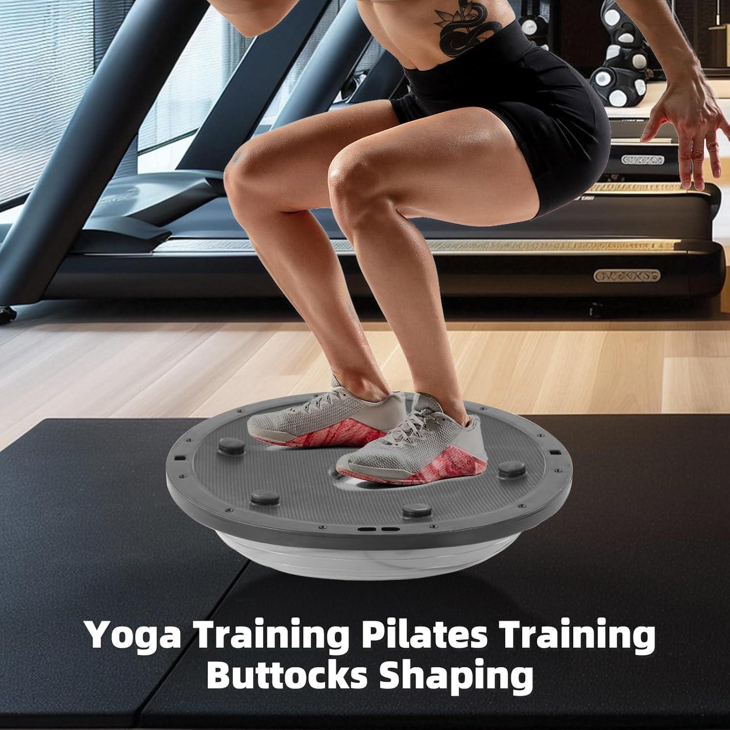 Bola de Equilibrio CDEN con Bandas de Resistencia 58 cm