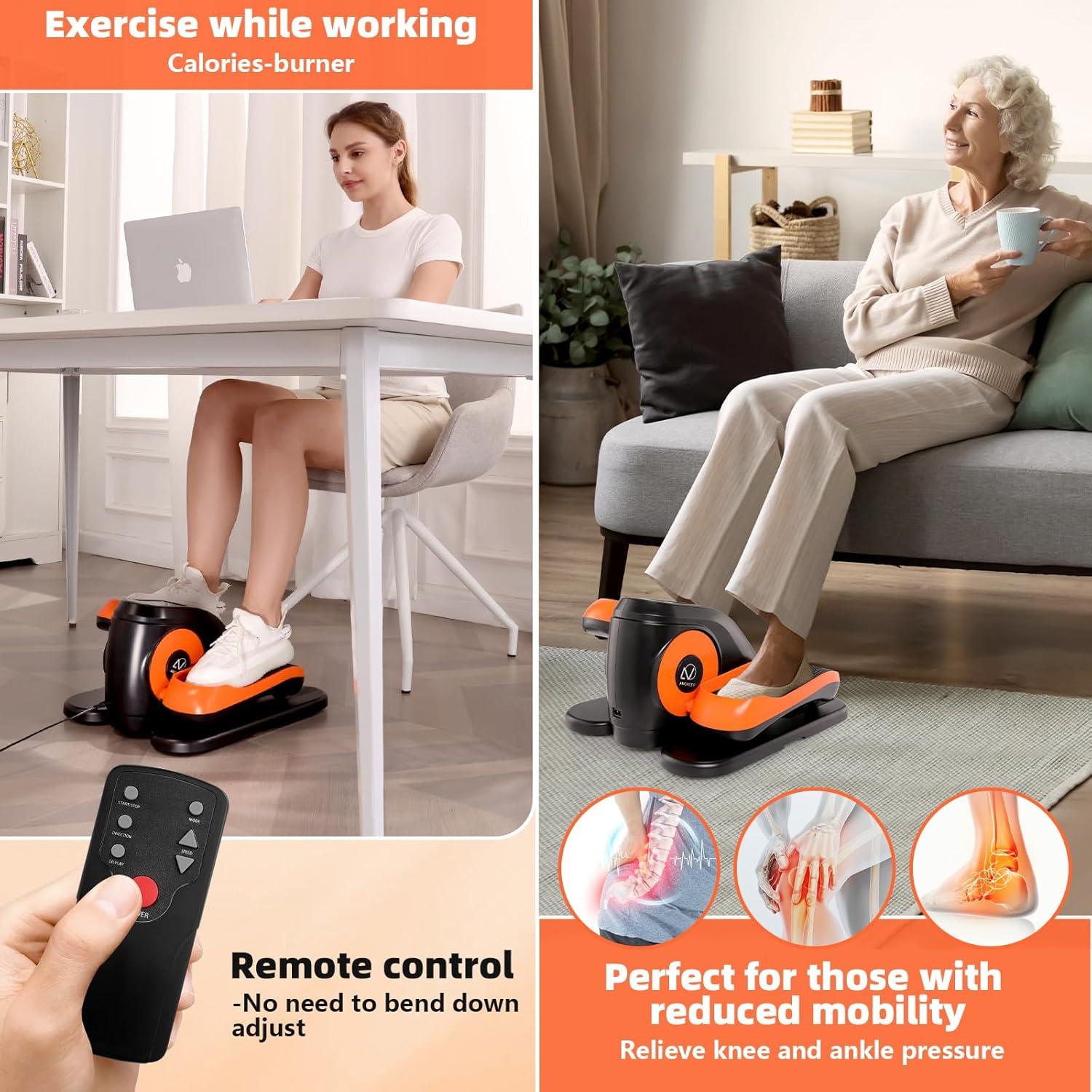 Ejercitador Elíptico Bajo Escritorio ANCHEER AR-64 12 Niveles