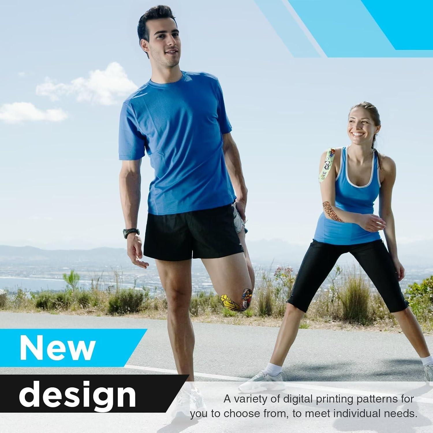 Cinta Kinesiológica OK TAPE Hipoalergénica 2 Rollos 5cm x 5m