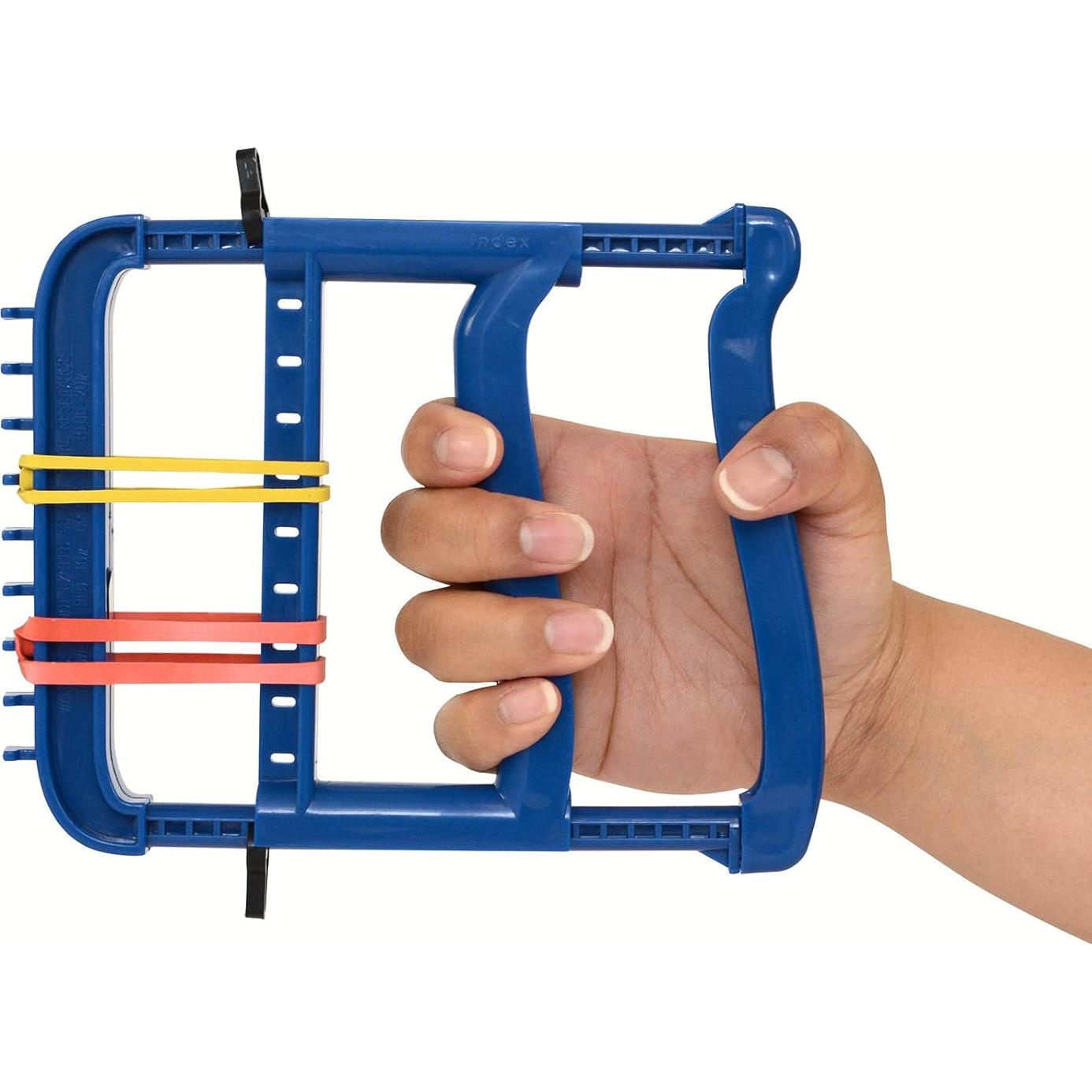 Ejercitador Ergonómico Rolyan para Dedos y Manos, 4 Bandas Progresivas