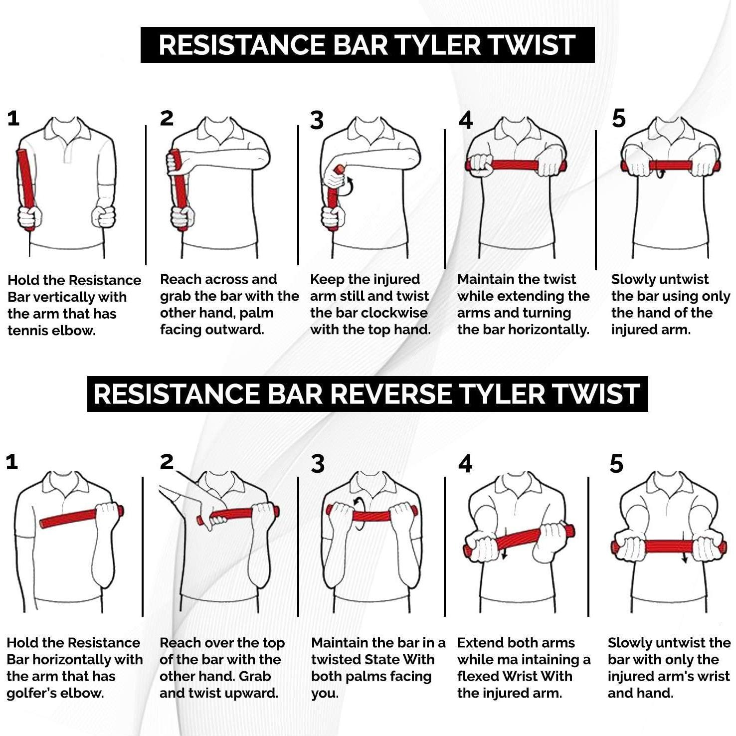 Barra de Resistencia AllPlay 15lbs para Rehabilitación de Codo