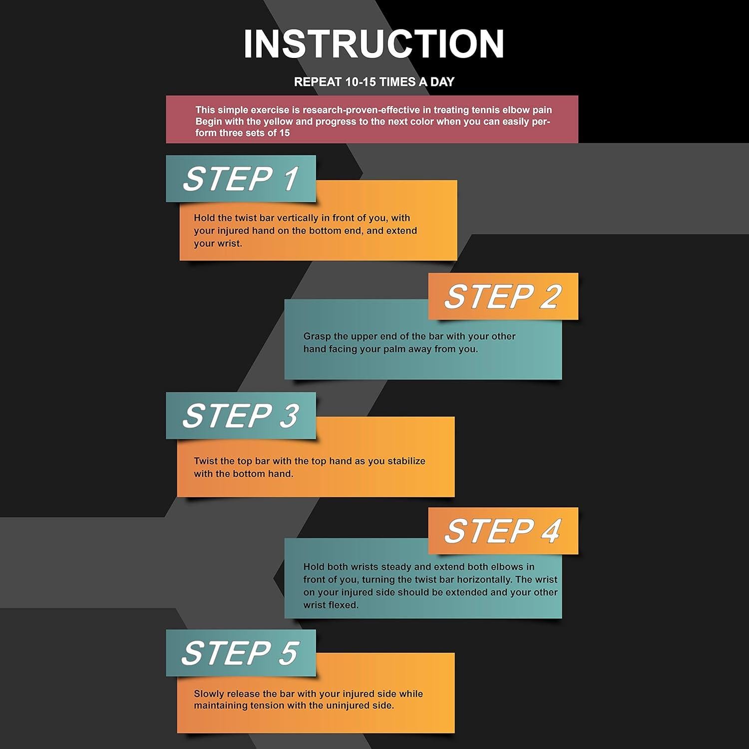Barra de Resistencia AllPlay 15lbs para Rehabilitación de Codo