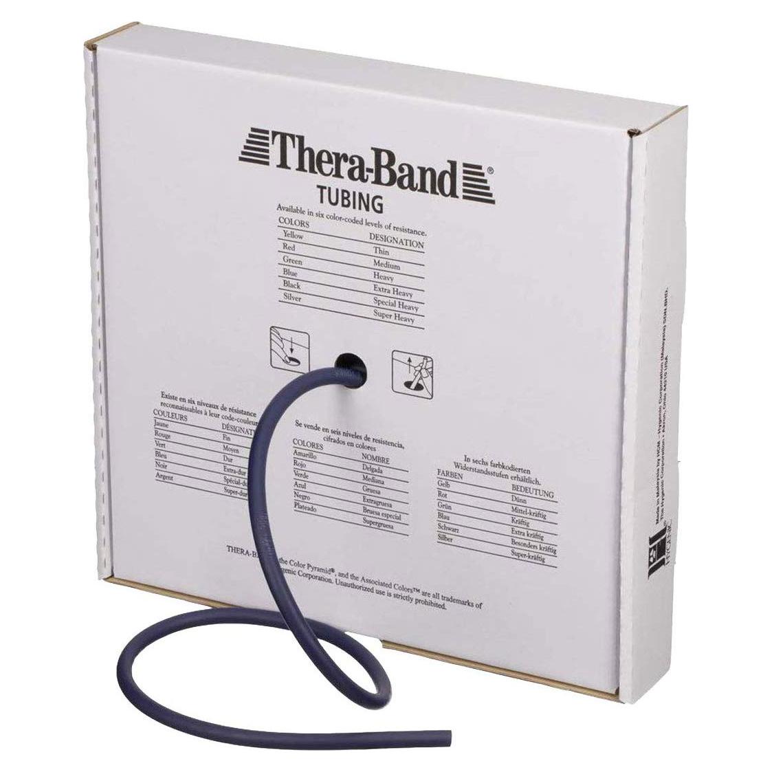 Tubo de Resistencia THERABAND Azul Extra Pesado 7.62m