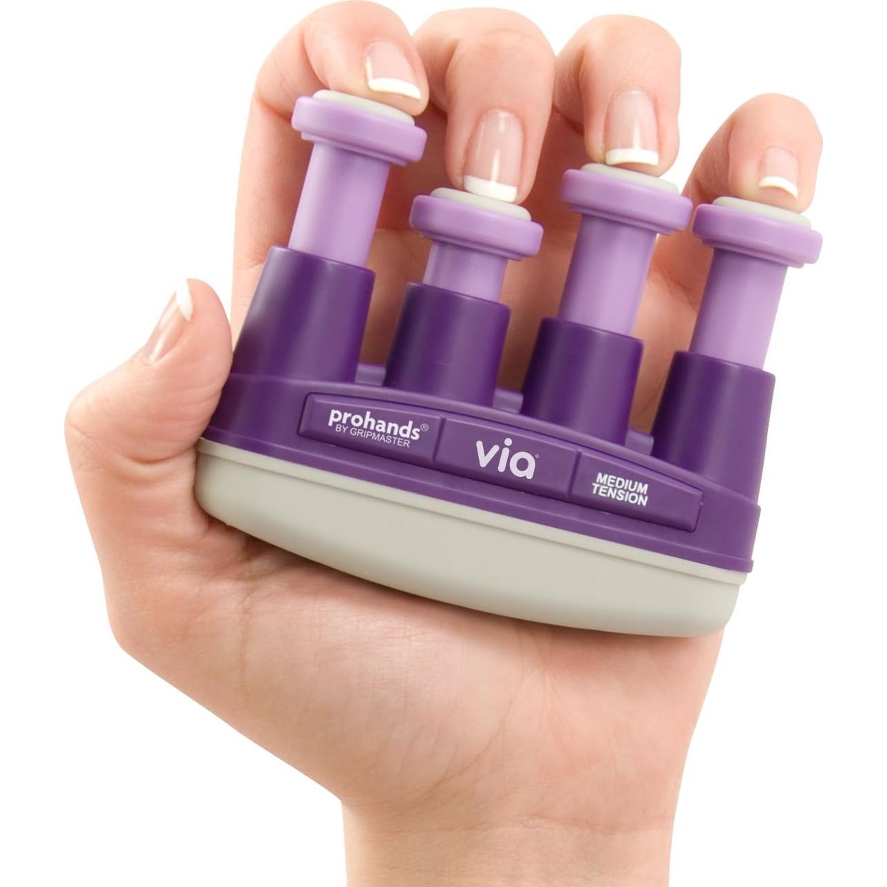 Ejercitador de Mano Prohands VIA - Fortalecedor de Dedos 0.45 kg