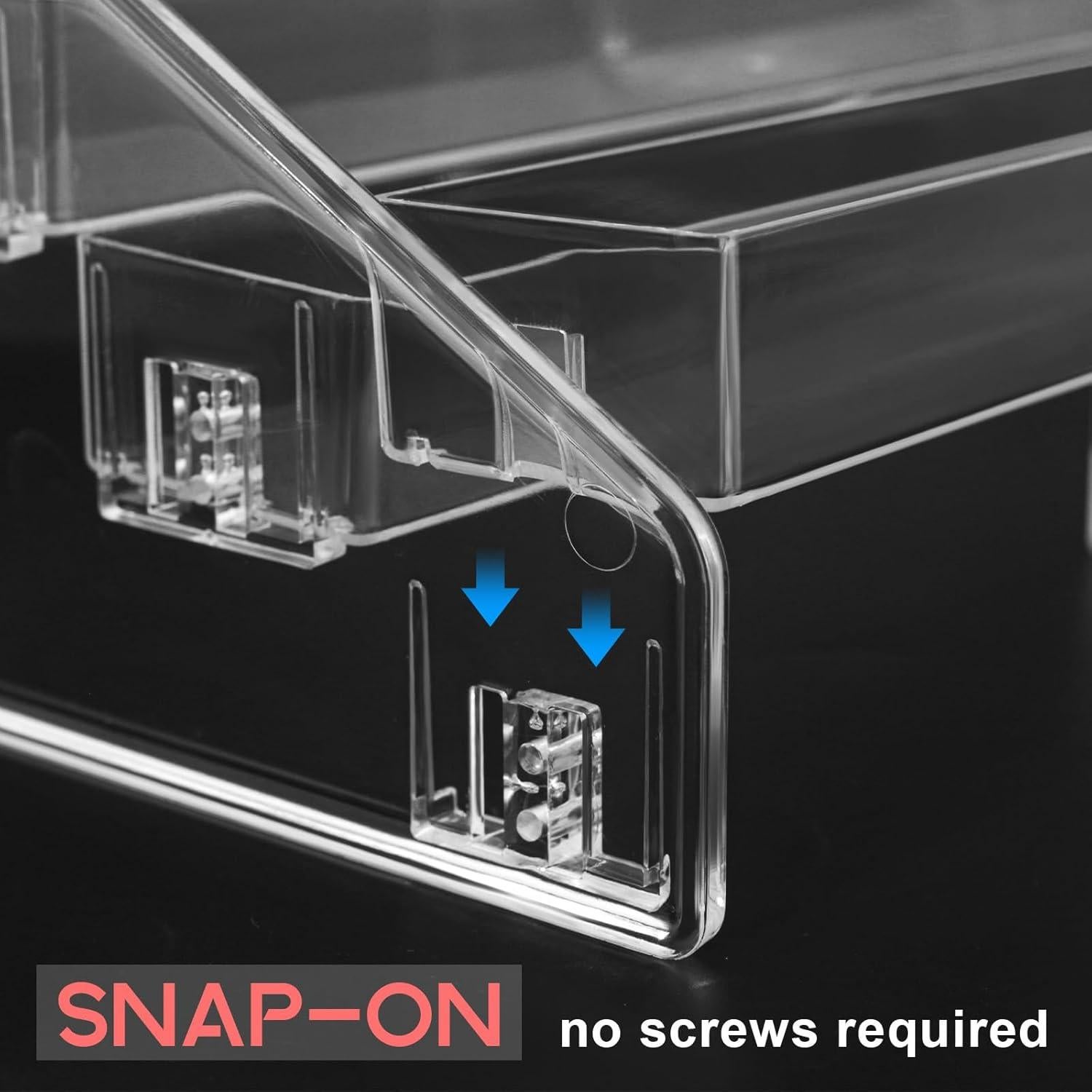 Organizador de Pintura Vowcarol 7 Capas Transparente 56 Botellas