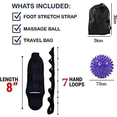 Estirador de pies y pantorrillas Autonomier con bolsa y bola