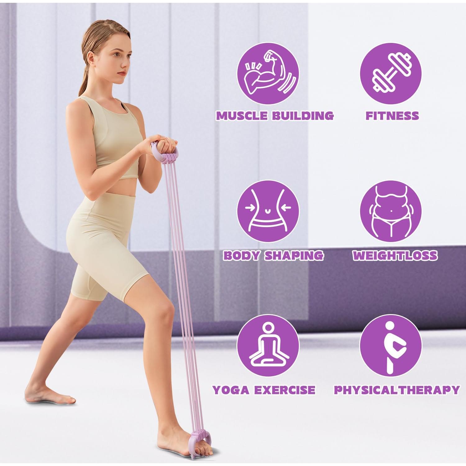 Bandas de Resistencia KZ-ADRP con Mangos Ergonómicos 60cm