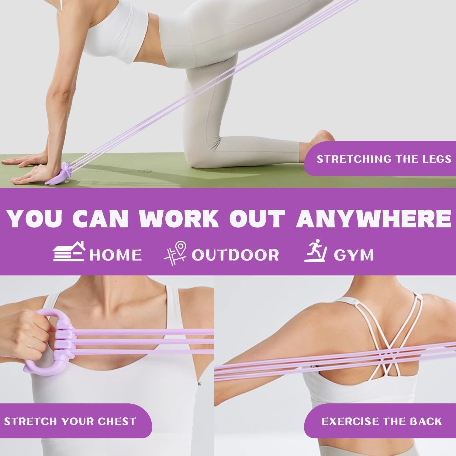 Bandas de Resistencia KZ-ADRP con Mangos Ergonómicos 60cm