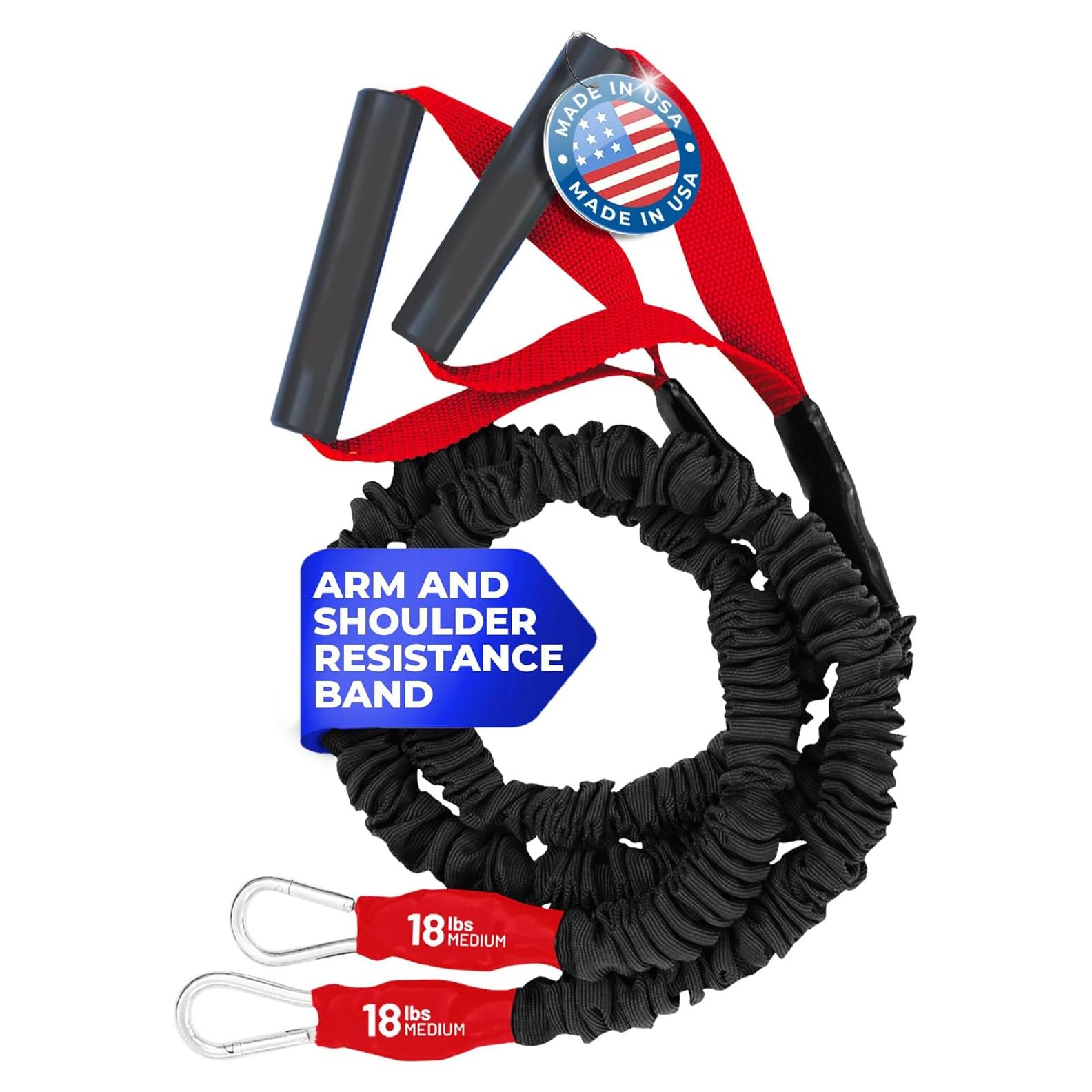 Bandas de Resistencia FITCORD 8.16 kg para Entrenamiento de Fuerza