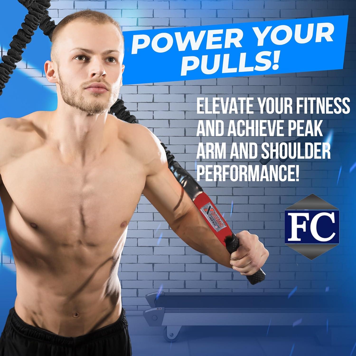 Bandas de Resistencia FITCORD 8.16 kg para Entrenamiento de Fuerza