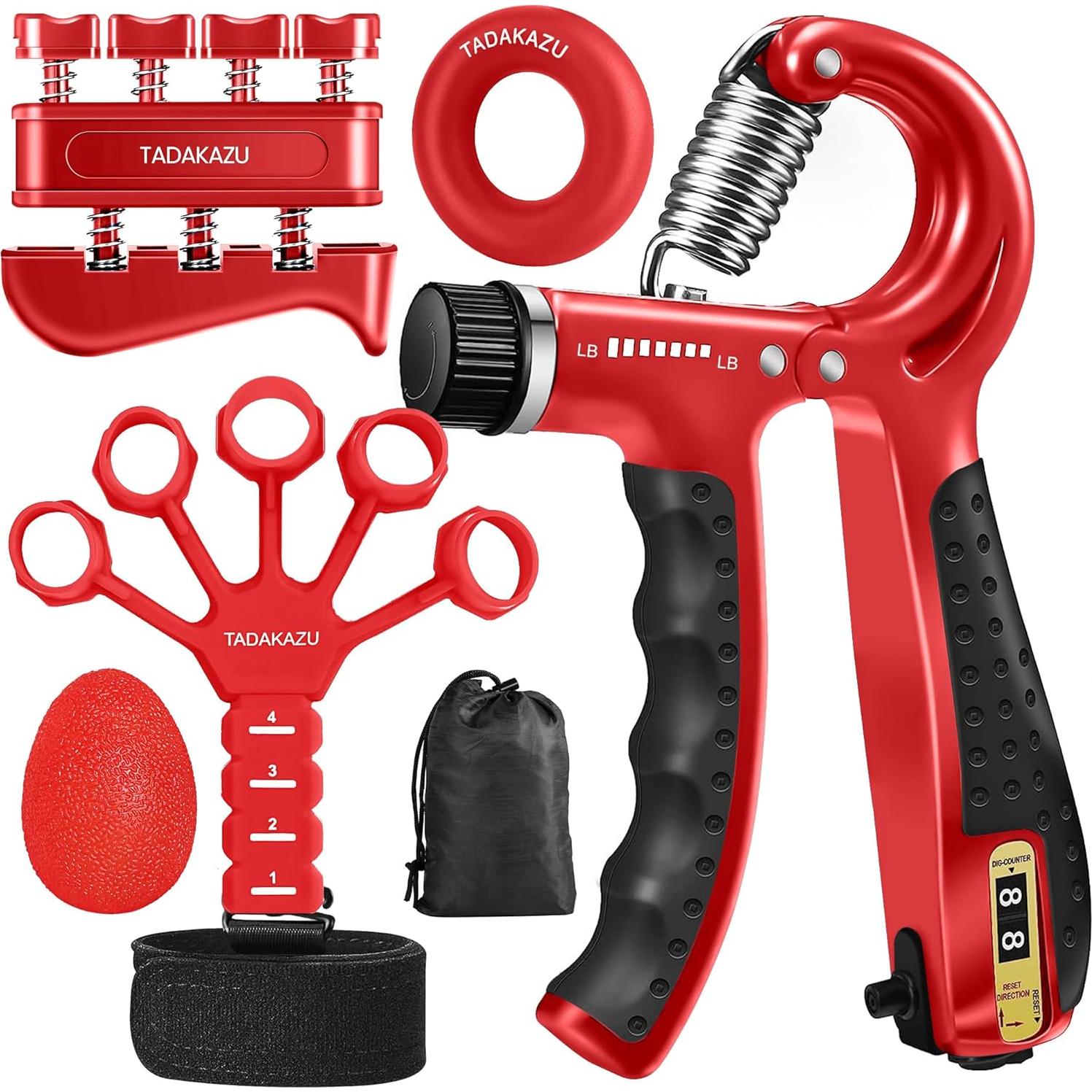 Kit de Entrenador de Fuerza de Agarre TADAKAZU 5 Piezas